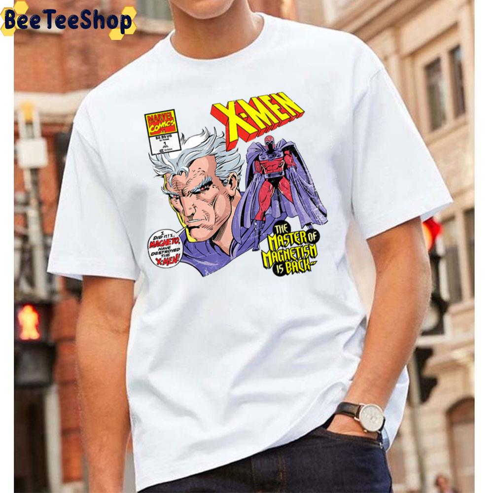 The Master Of Magnetism Is Back X-Men Comic Unisex T-Shirt The Master Of Magnetism Is Back X-Men Comic Unisex T-Shirt