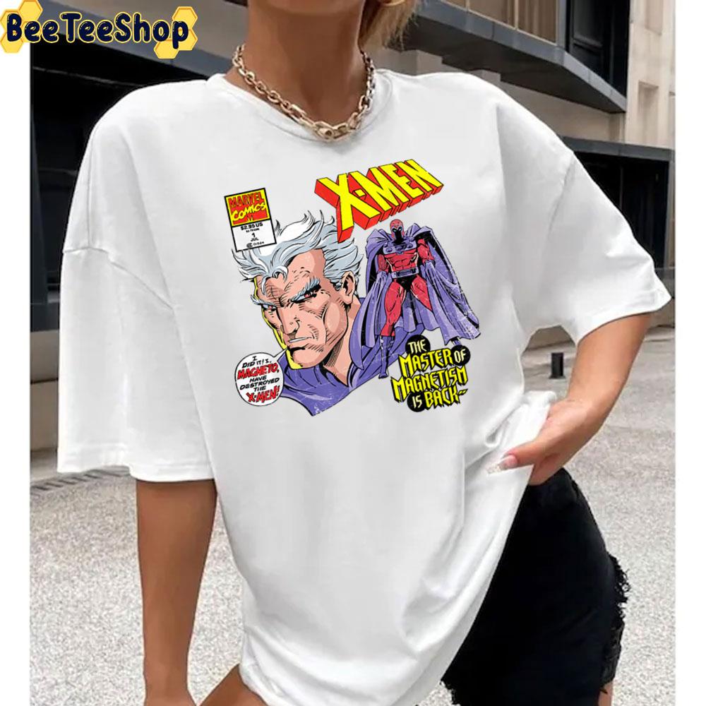 The Master Of Magnetism Is Back X-Men Comic Unisex T-Shirt The Master Of Magnetism Is Back X-Men Comic Unisex T-Shirt