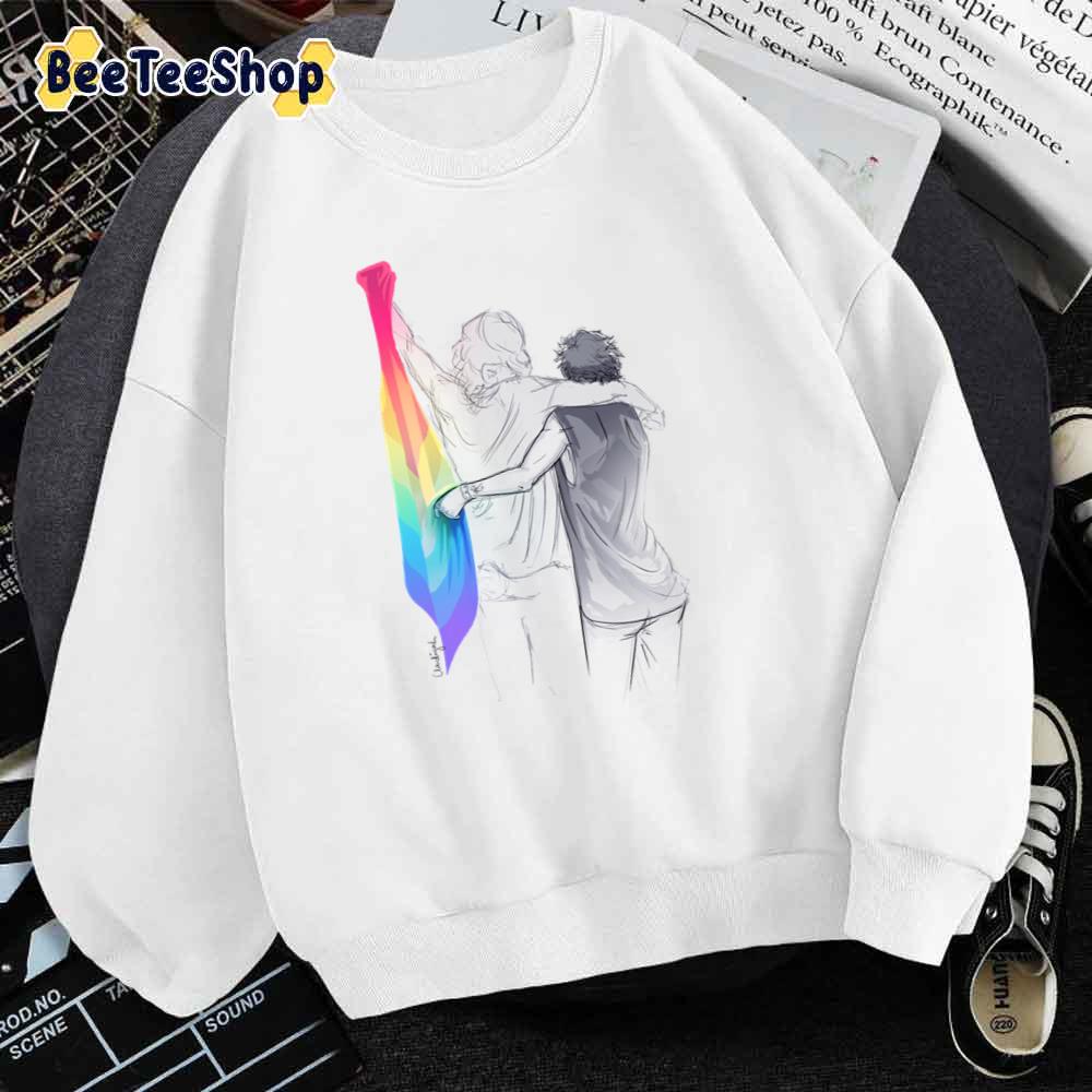 The Rainbow Flag I Would If I Could Not Yet But Soon Unisex T-Shirt The Rainbow Flag I Would If I Could Not Yet But Soon Unisex T-Shirt