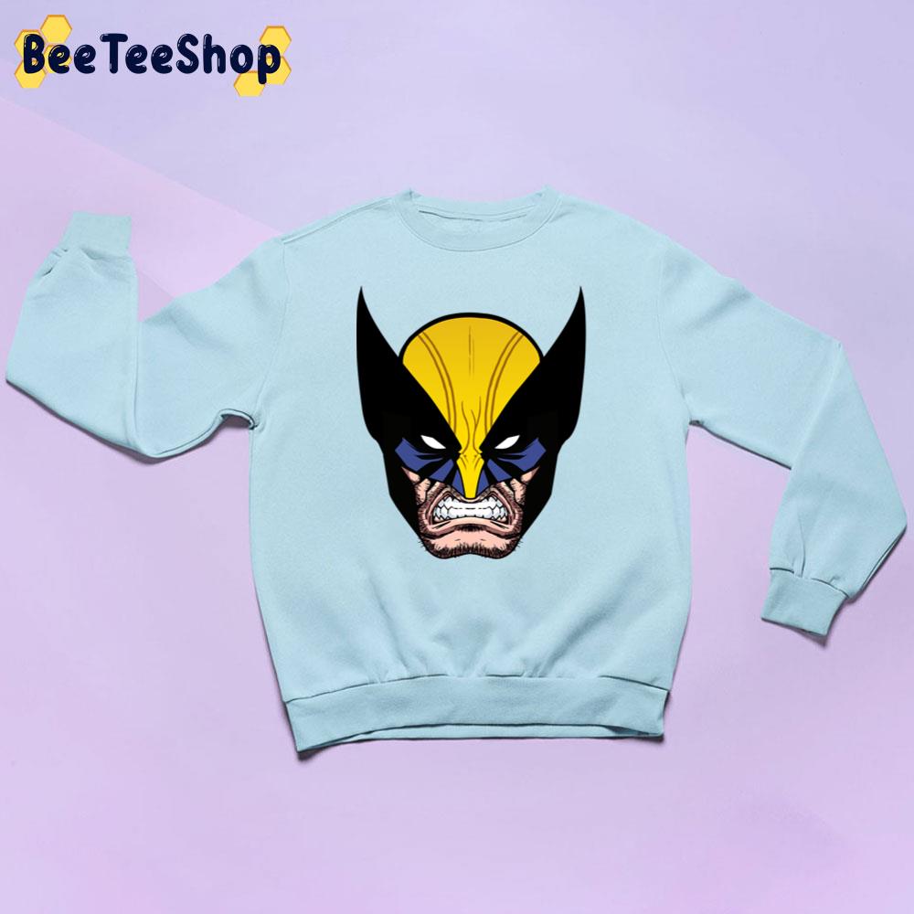 The Wolverine Face Art Unisex Sweatshirt The Wolverine Face Art Unisex Sweatshirt