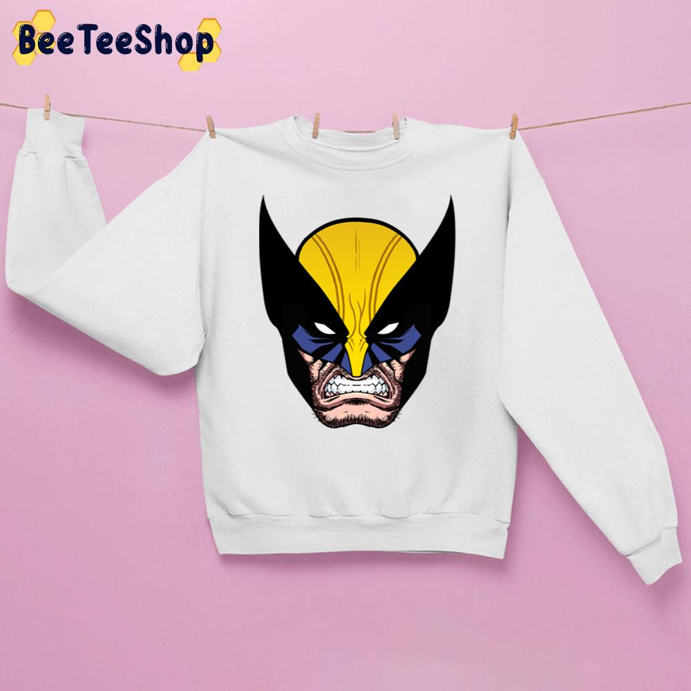 The Wolverine Face Art Unisex Sweatshirt The Wolverine Face Art Unisex Sweatshirt