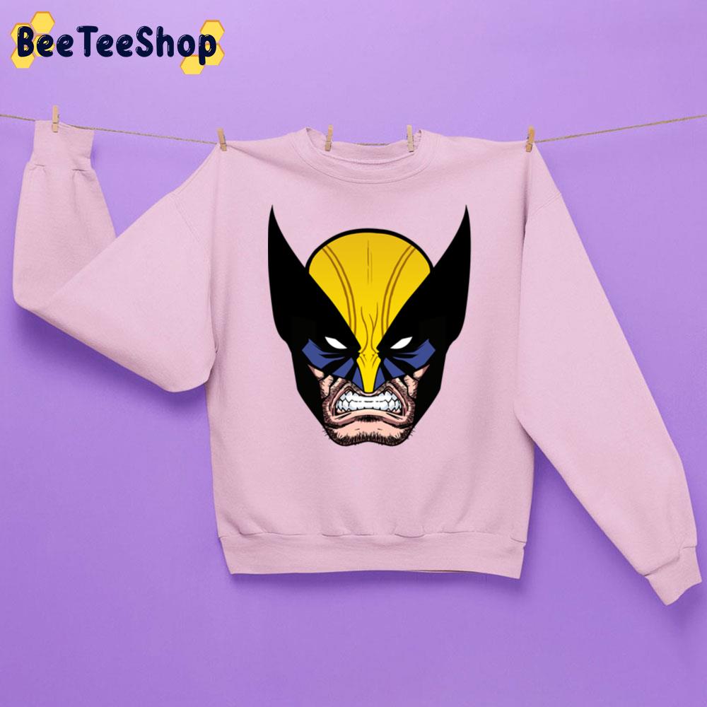 The Wolverine Face Art Unisex Sweatshirt The Wolverine Face Art Unisex Sweatshirt