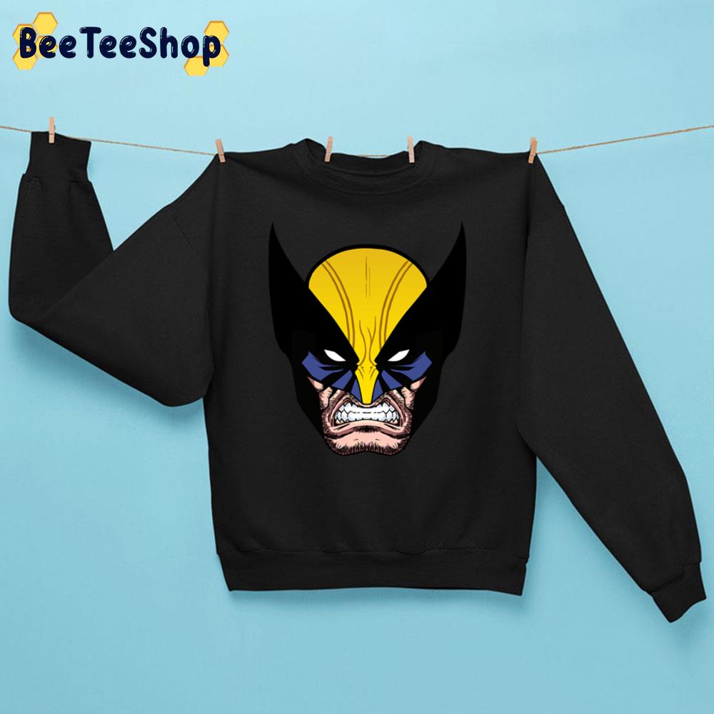 The Wolverine Face Art Unisex Sweatshirt The Wolverine Face Art Unisex Sweatshirt
