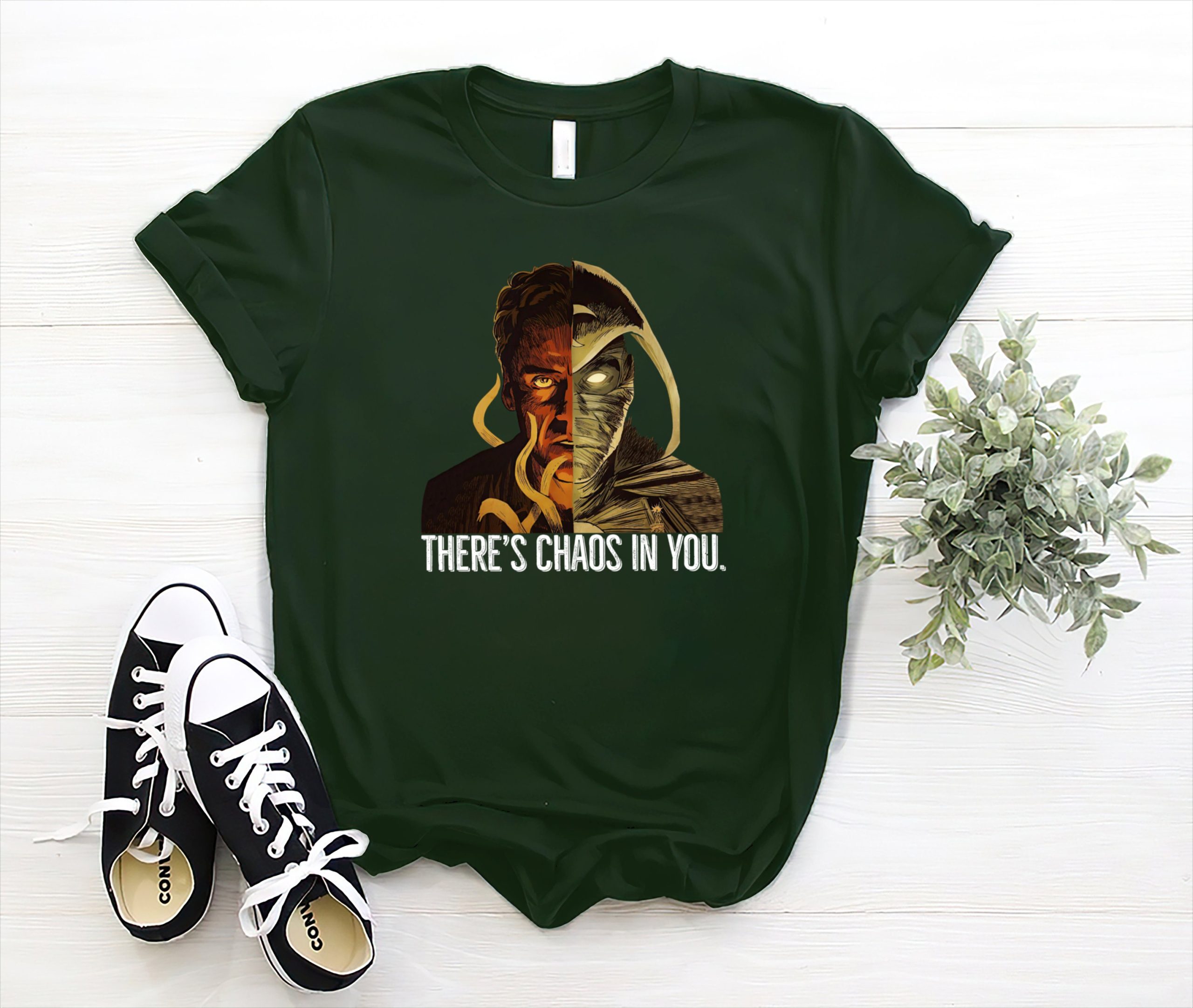 There's Chaos In You Moon Knight Marc Spector Unisex T-Shirt There's Chaos In You Moon Knight Marc Spector Unisex T-Shirt
