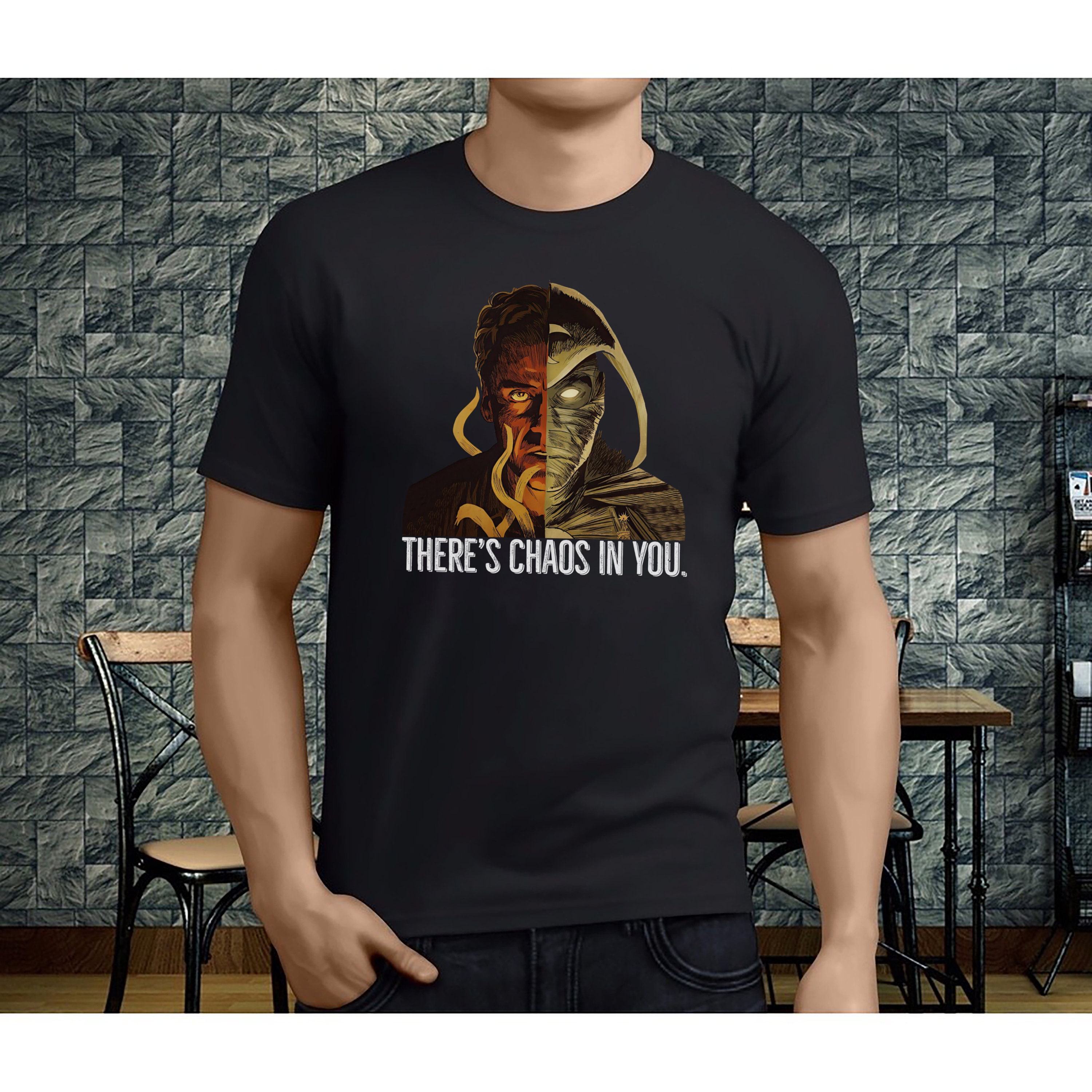 There's Chaos In You Moon Knight Marc Spector Unisex T-Shirt There's Chaos In You Moon Knight Marc Spector Unisex T-Shirt