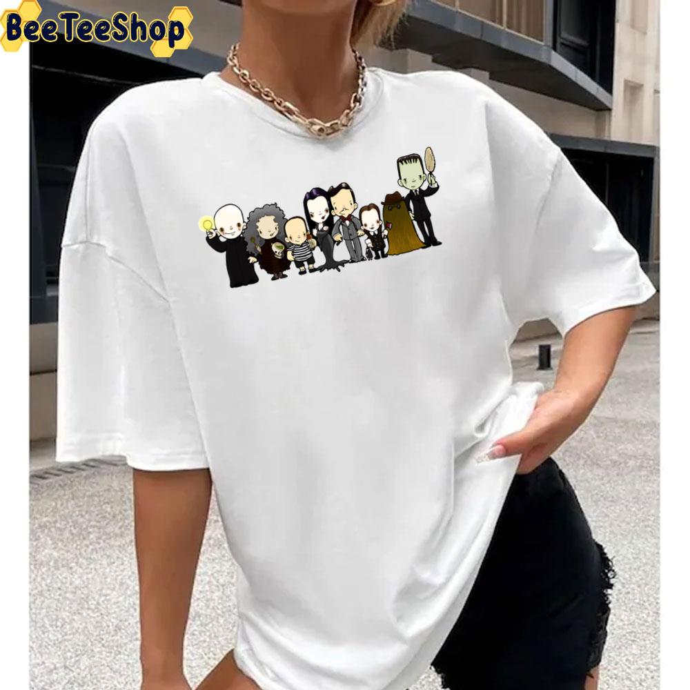 They're Creepy And They're Kooky Wednesday Unisex T-Shirt They're Creepy And They're Kooky Wednesday Unisex T-Shirt