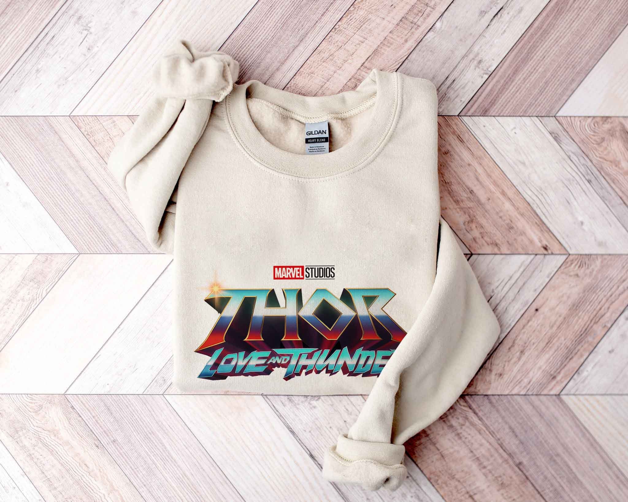 Thor Love And Thunder Movie 2022 Unisex Sweatshirt Thor Love And Thunder Movie 2022 Unisex Sweatshirt