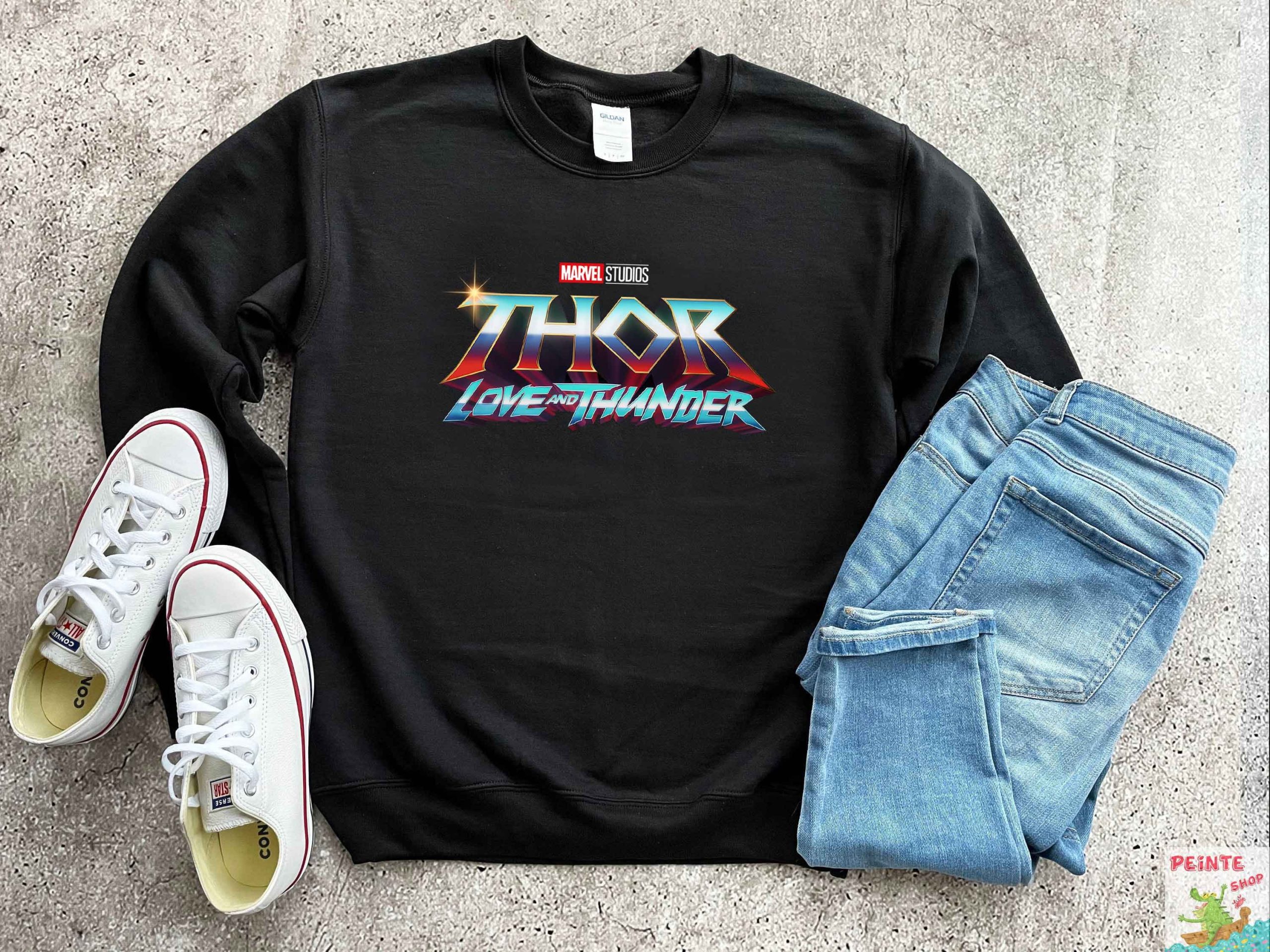 Thor Love And Thunder Movie 2022 Unisex Sweatshirt Thor Love And Thunder Movie 2022 Unisex Sweatshirt