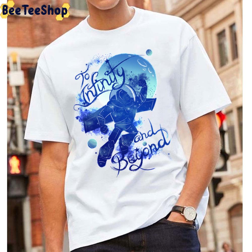 To Infinity And Beyond Lightyear Movie 2022 Blue Art Unisex T-Shirt To Infinity And Beyond Lightyear Movie 2022 Blue Art Unisex T-Shirt
