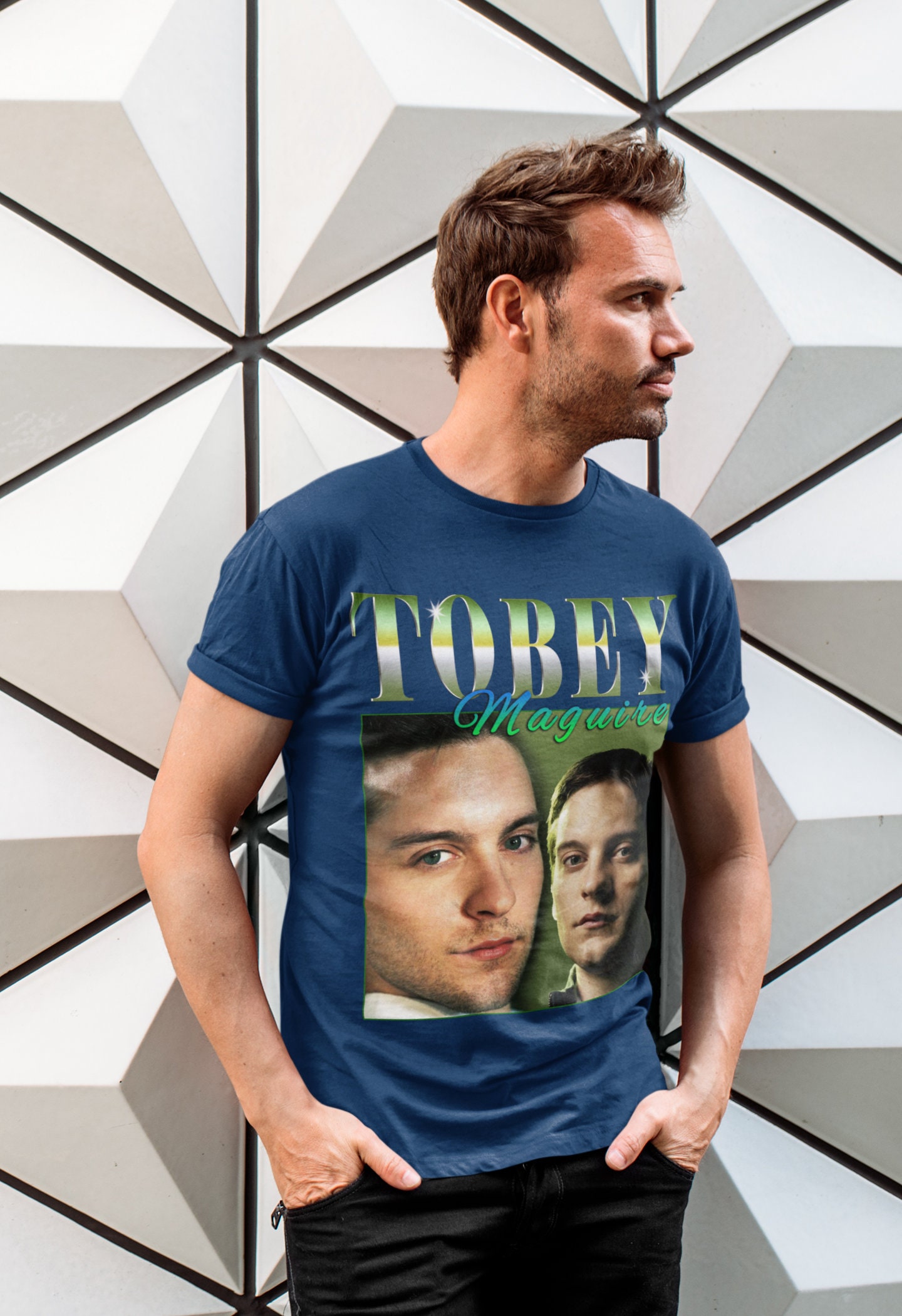 Tobey Maguire Shirt Homage Vintage Retro Unisex T-Shirt Tobey Maguire Shirt Homage Vintage Retro Unisex T-Shirt