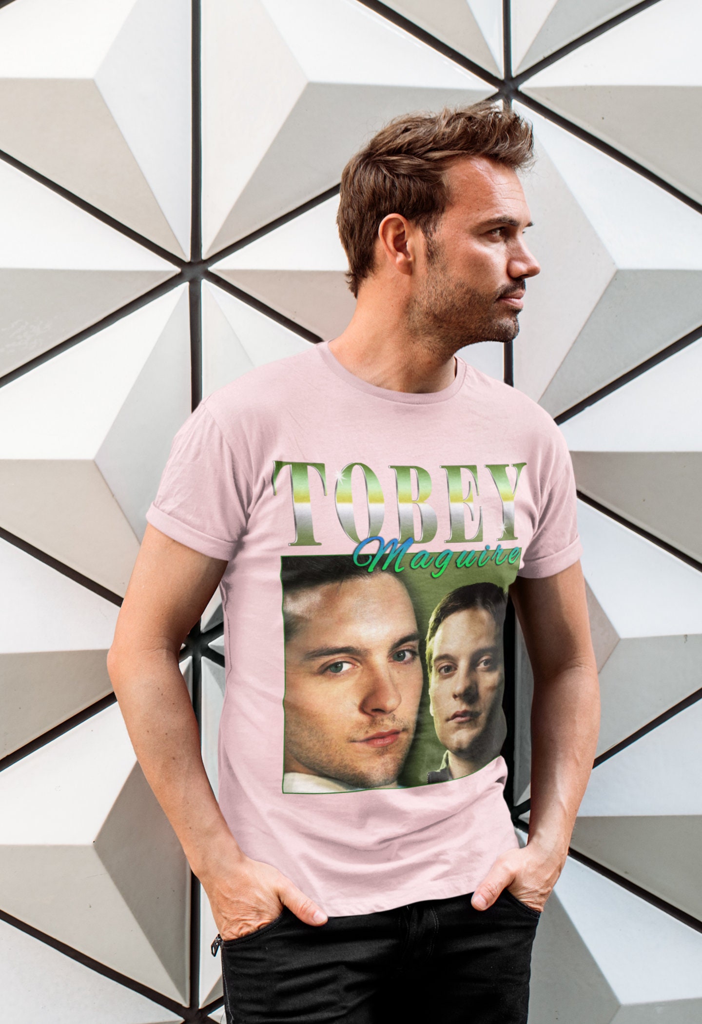 Tobey Maguire Shirt Homage Vintage Retro Unisex T-Shirt Tobey Maguire Shirt Homage Vintage Retro Unisex T-Shirt