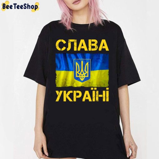 Uraine Flag Ghost Of Kyiv Unisex T-Shirt