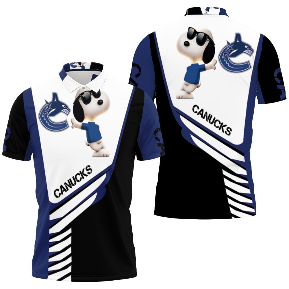 Vancouver Canucks Snoopy For Fans 3d Polo Shirt All Over Print Shirt 3d T-shirt Vancouver Canucks Snoopy For Fans 3d Polo Shirt All Over Print Shirt 3d T-shirt