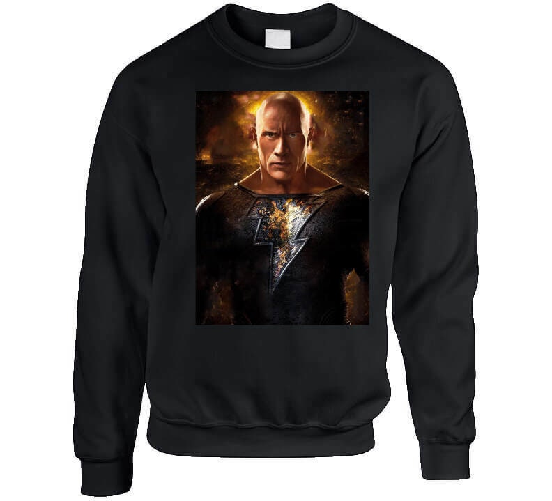 Villain Film Poster New 2022 Black Adam Super Hero Dwayne Johnson Unisex T-Shirt Villain Film Poster New 2022 Black Adam Super Hero Dwayne Johnson Unisex T-Shirt