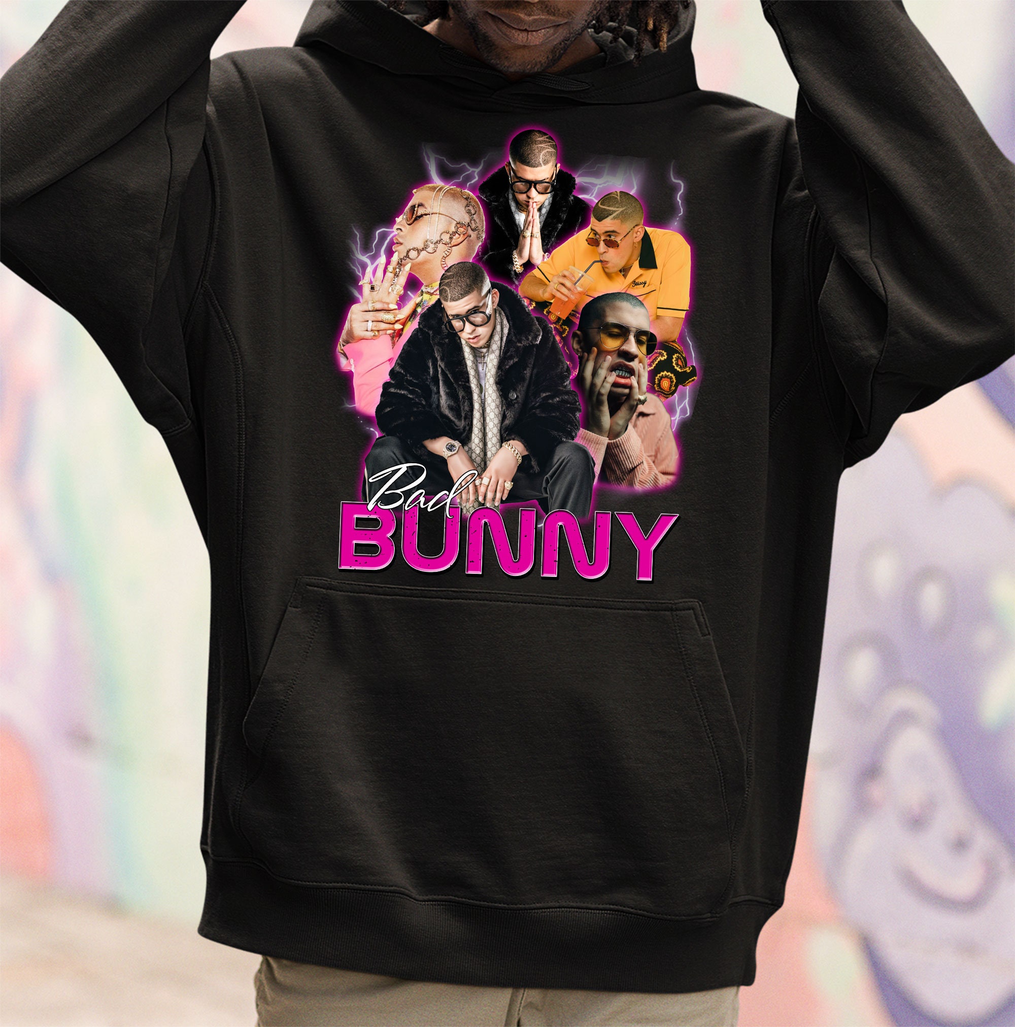 Vintage Art Bad Bunny Hip Hop Unisex T-Shirt Vintage Art Bad Bunny Hip Hop Unisex T-Shirt
