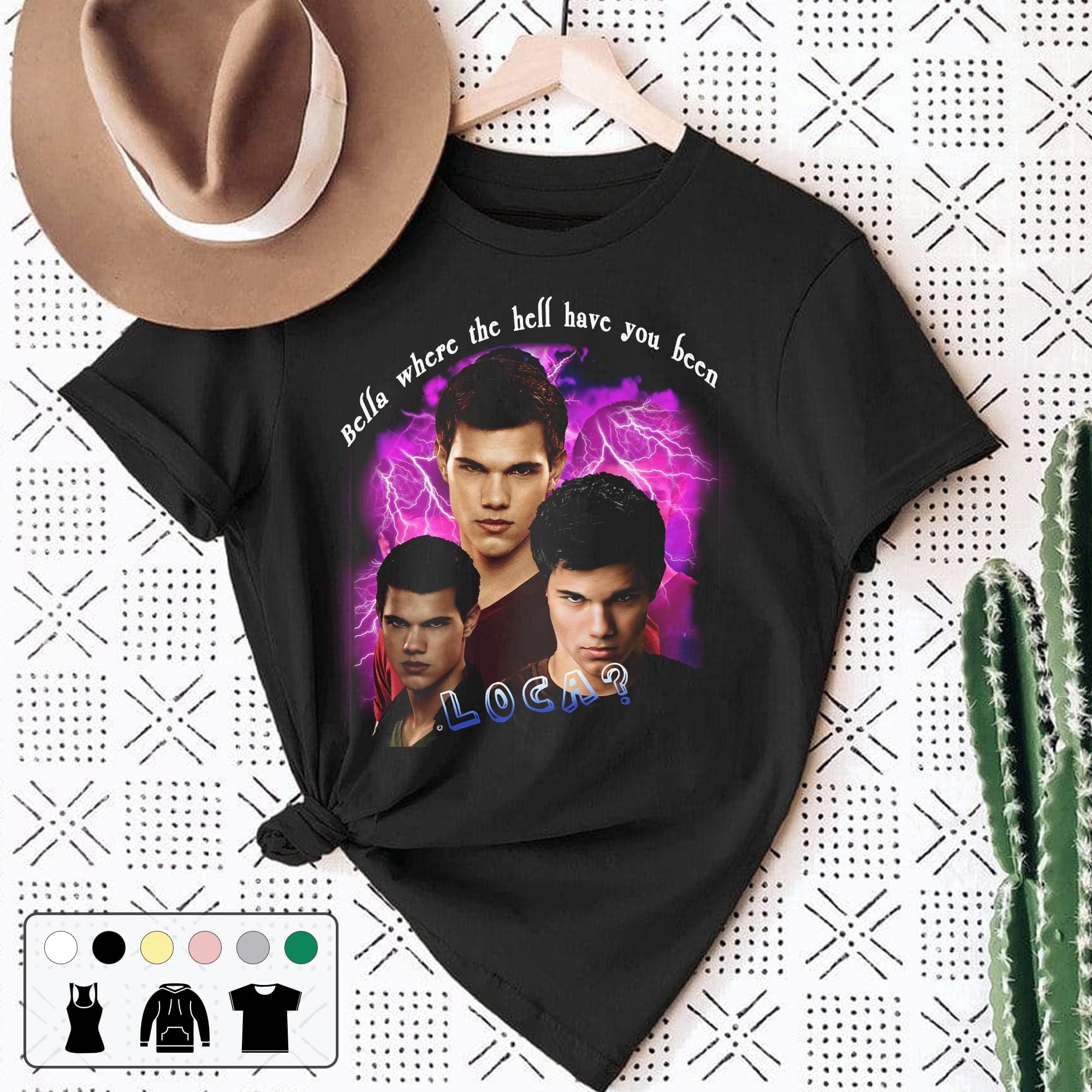 Vintage Art Bella Where The Hell Have You Been Loca Twilight Saga Vampire Unisex T-Shirt Vintage Art Bella Where The Hell Have You Been Loca Twilight Saga Vampire Unisex T-Shirt