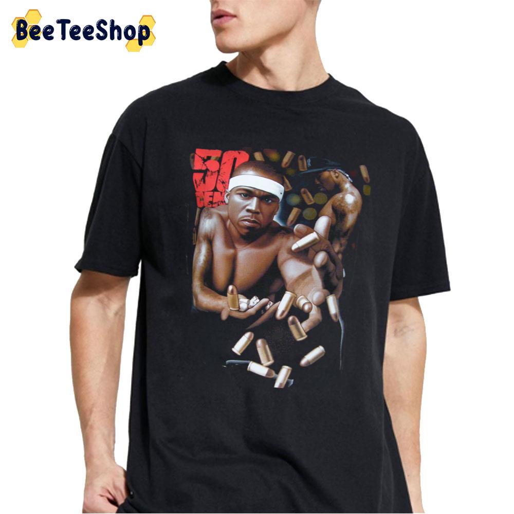 Vintage Art Bullet And 50 Cent Rapper Unisex T-Shirt Vintage Art Bullet And 50 Cent Rapper Unisex T-Shirt