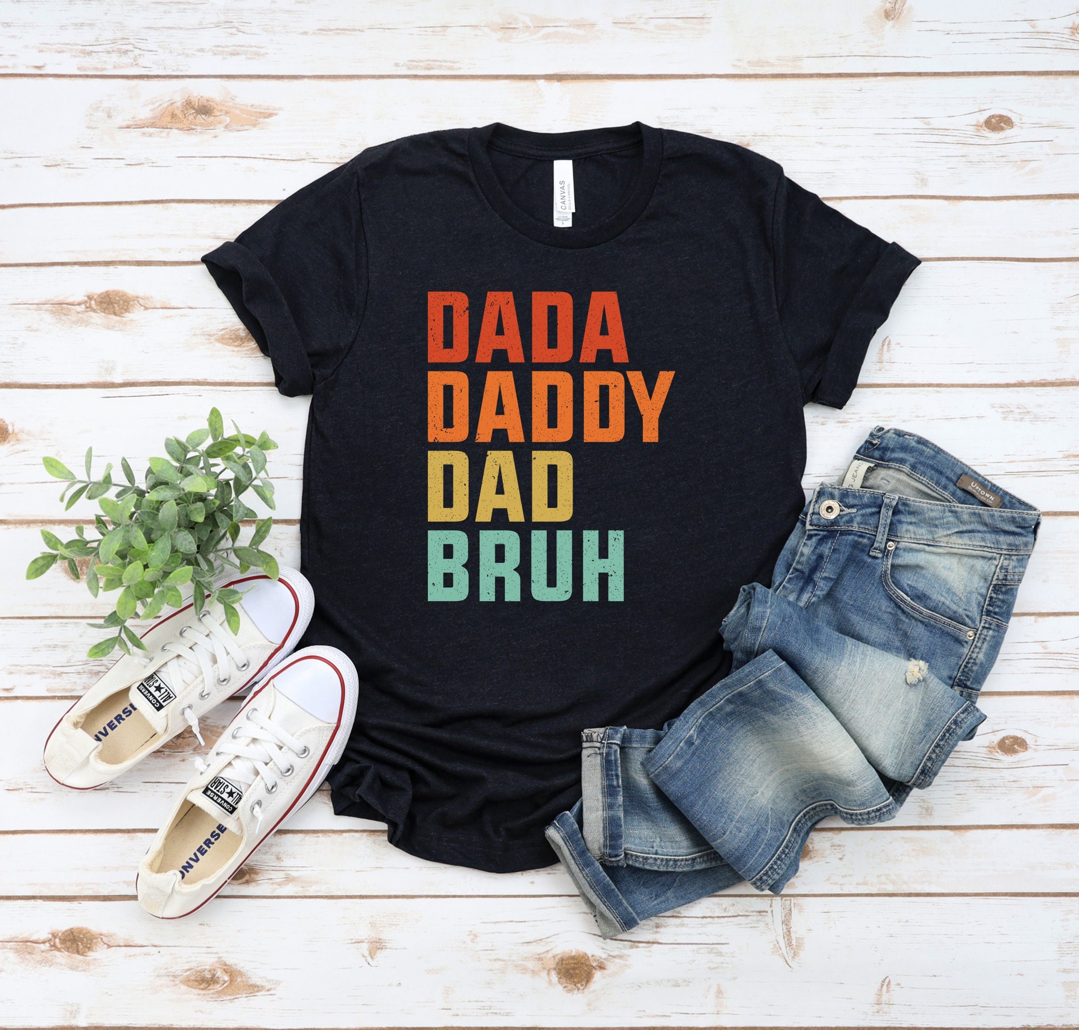 Vintage Art Dada Daddy Dad Bruh Father's Day Unisex T-Shirt Vintage Art Dada Daddy Dad Bruh Father's Day Unisex T-Shirt