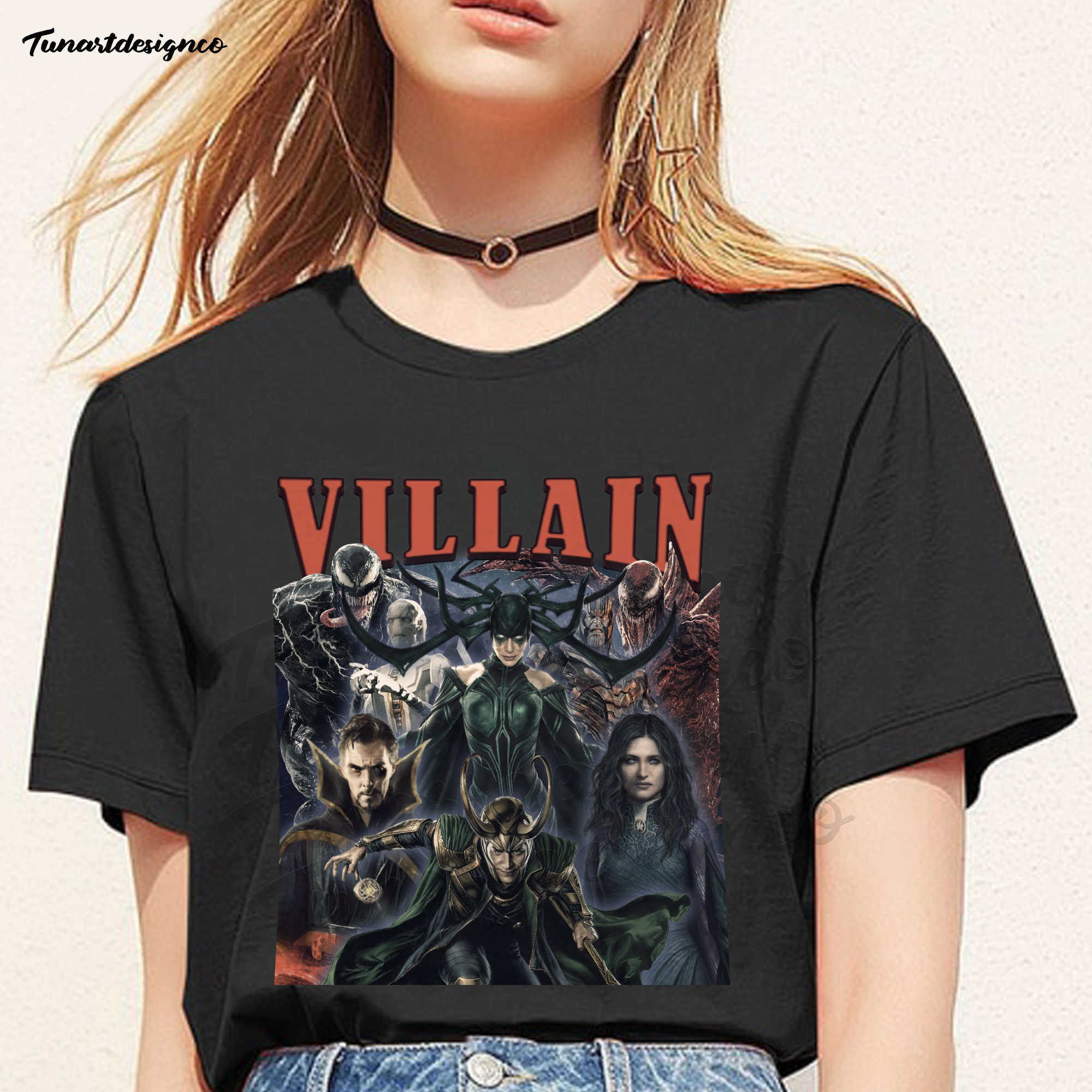 Vintage Art Marvel Villains Marvel Enemies Unisex T-Shirt Vintage Art Marvel Villains Marvel Enemies Unisex T-Shirt