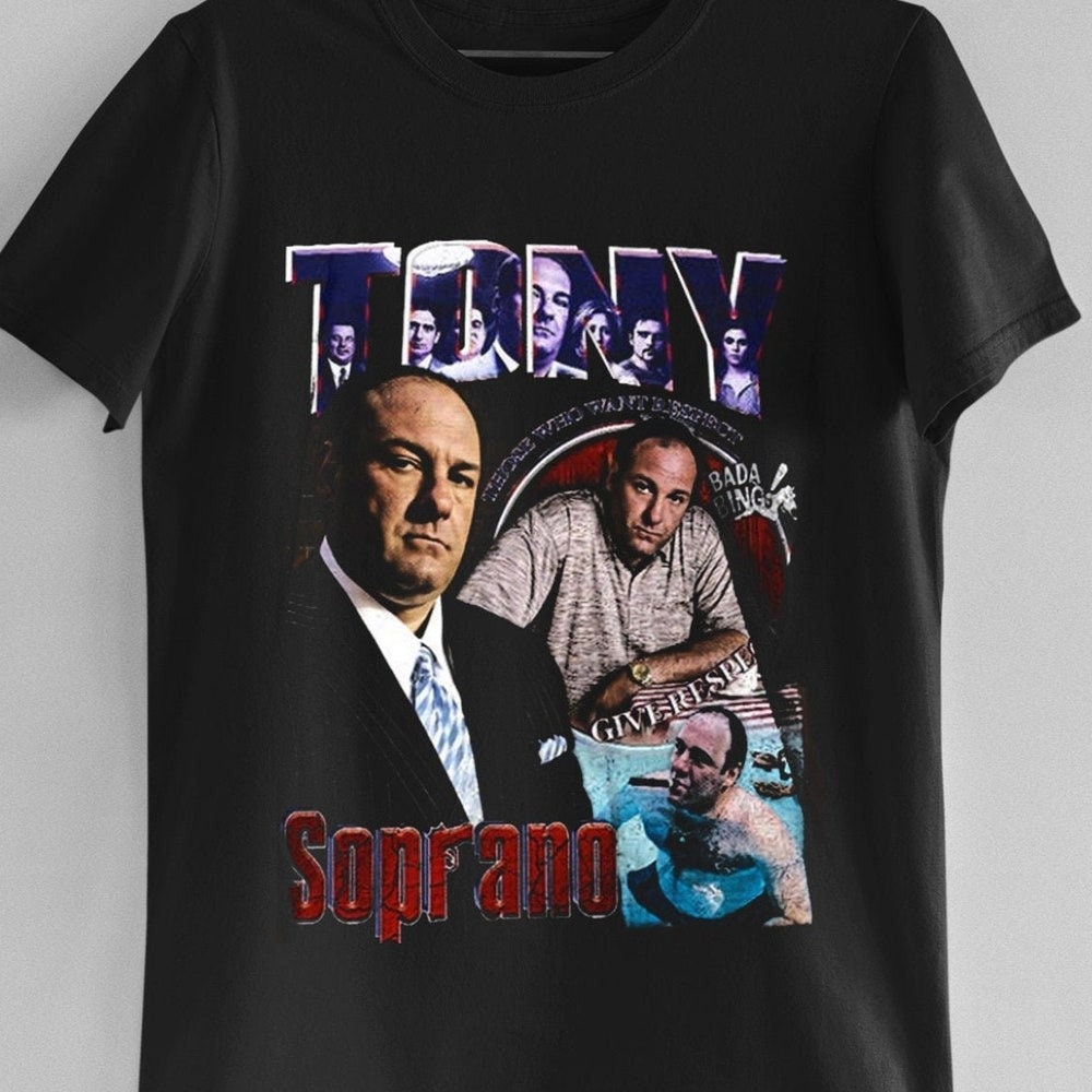 Vintage Art Tony Soprano Homage Unisex Shirt Vintage Art Tony Soprano Homage Unisex Shirt