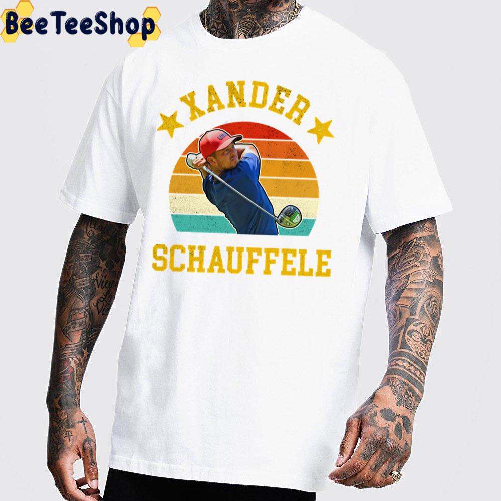 Vintage Art Xander Schauffele Golf Unisex T-Shirt Vintage Art Xander Schauffele Golf Unisex T-Shirt