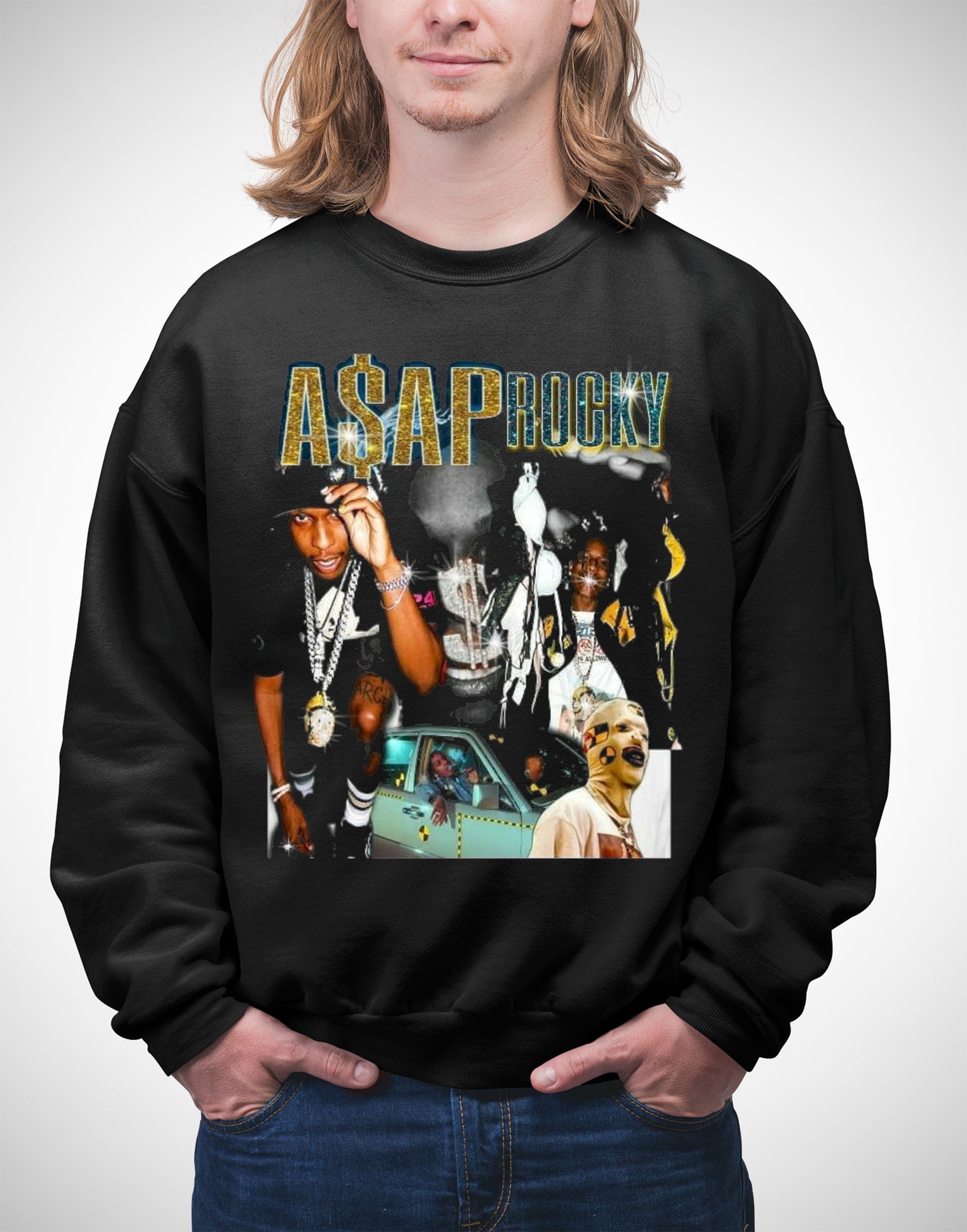 Vintage Asap Vintage Rap Unisex Sweatshirt Vintage Asap Vintage Rap Unisex Sweatshirt