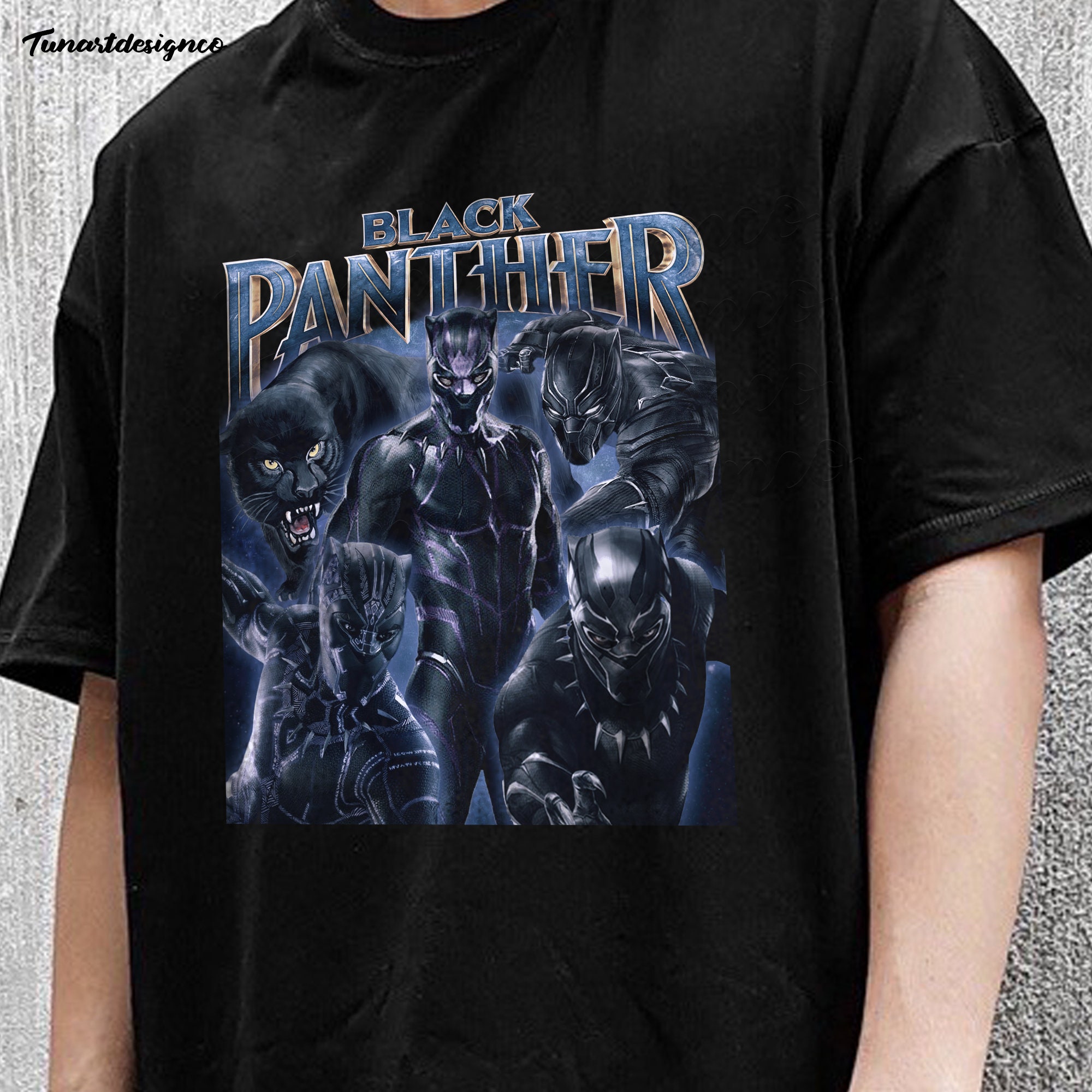 Vintage Black Panther Marvel Lover Unisex Shirt Vintage Black Panther Marvel Lover Unisex Shirt