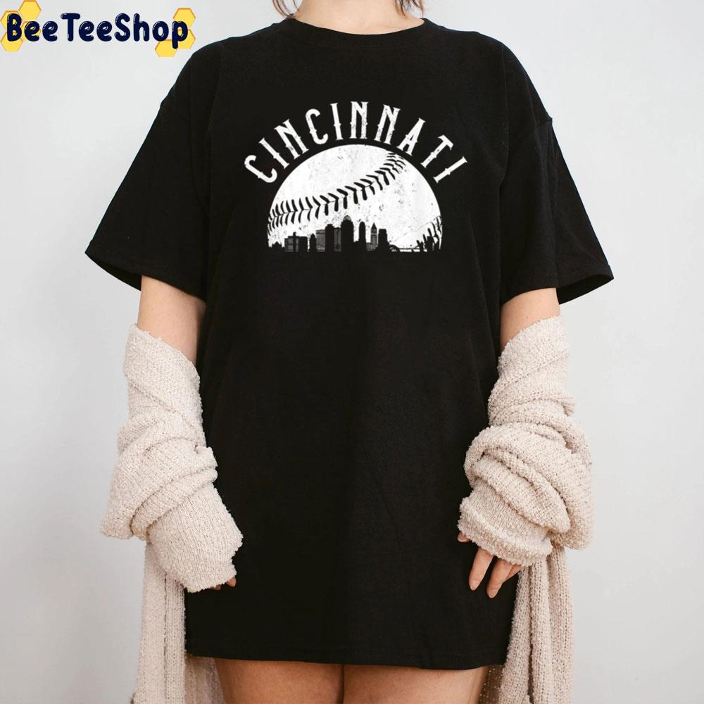 Vintage City Cincinnati Reds Baseball Unisex T-Shirt Vintage City Cincinnati Reds Baseball Unisex T-Shirt