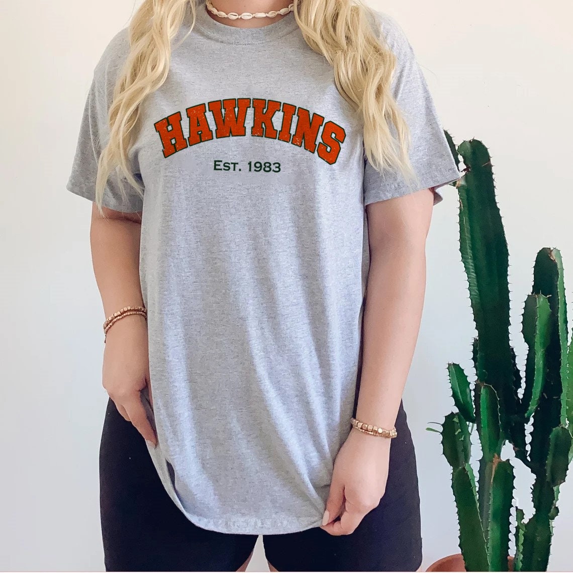 Vintage Hawkins Crued Town Stranger Things Season 4 2022 Unisex T-Shirt Vintage Hawkins Crued Town Stranger Things Season 4 2022 Unisex T-Shirt