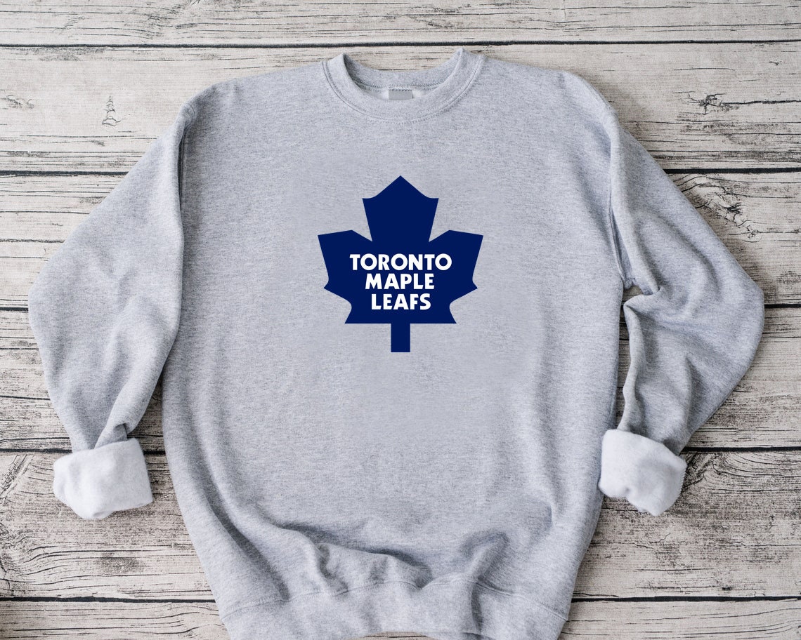Vintage Leafs Hockey Nhl Blue Art Unisex Sweatshirt Vintage Leafs Hockey Nhl Blue Art Unisex Sweatshirt