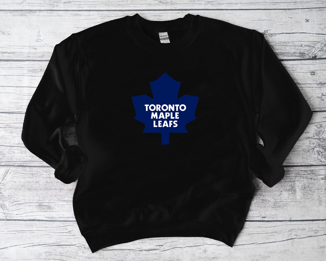 Vintage Leafs Hockey Nhl Blue Art Unisex Sweatshirt Vintage Leafs Hockey Nhl Blue Art Unisex Sweatshirt