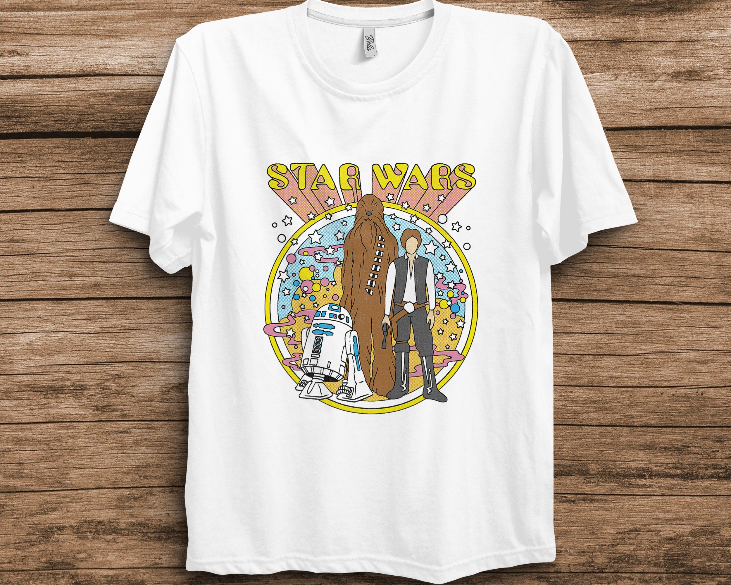 Vintage Psych Rebels Star Wars Unisex T-Shirt Vintage Psych Rebels Star Wars Unisex T-Shirt