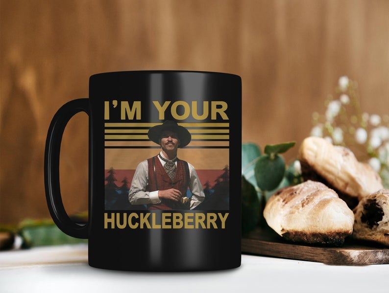 Vintage Retro I'm Your Huckleberry Doc Holliday Mug Val Kilmer Tombstone Movie Mug Val Kilmer Mug Premium Sublime Ceramic Coffee Mug Black Vintage Retro I'm Your Huckleberry Doc Holliday Mug Val Kilmer Tombstone Movie Mug Val Kilmer Mug Premium Sublime Ceramic Coffee Mug Black