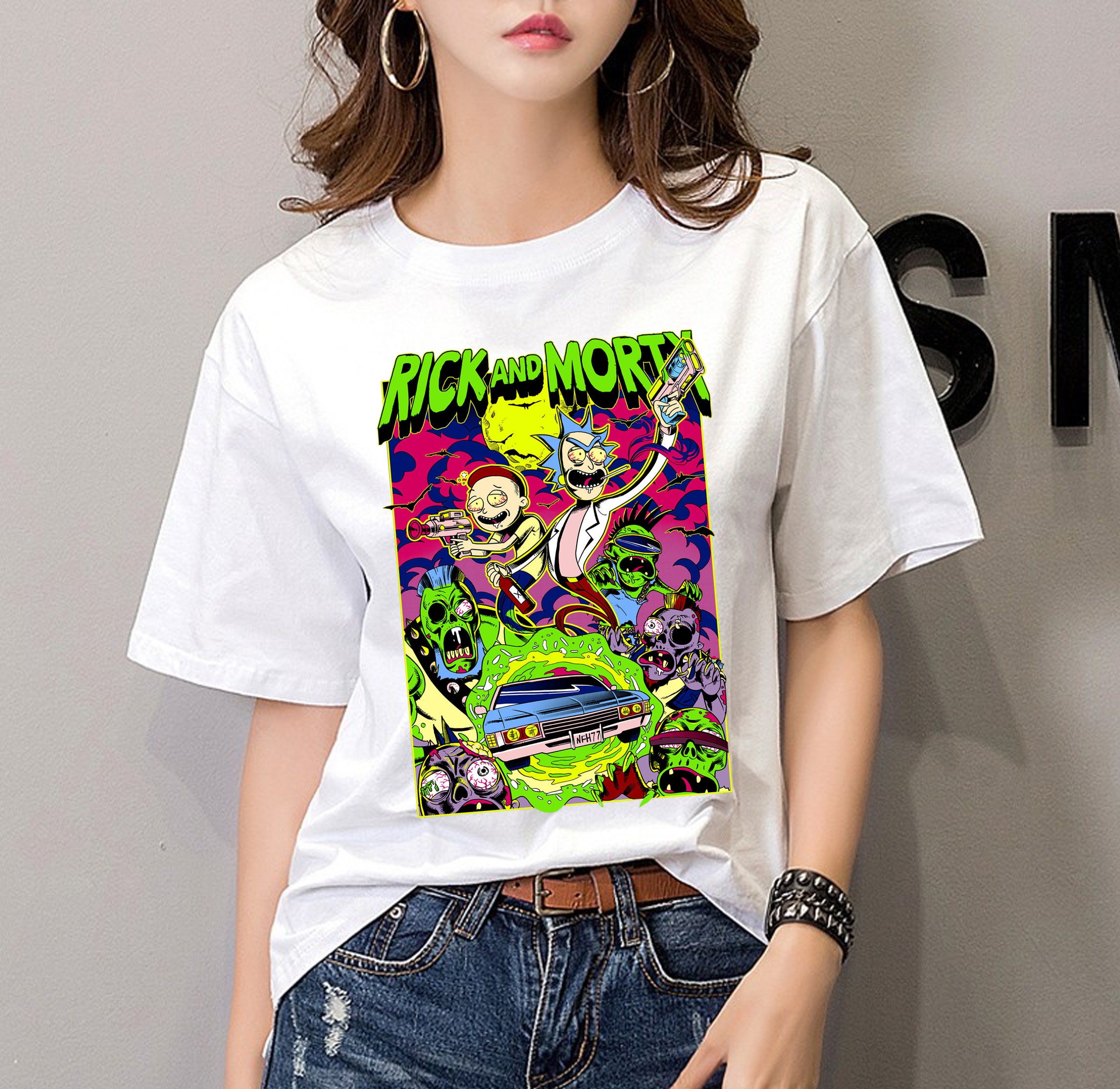 Vintage Rick And Morty Sitcom Cartoon Tv Series Unisex T-Shirt Vintage Rick And Morty Sitcom Cartoon Tv Series Unisex T-Shirt