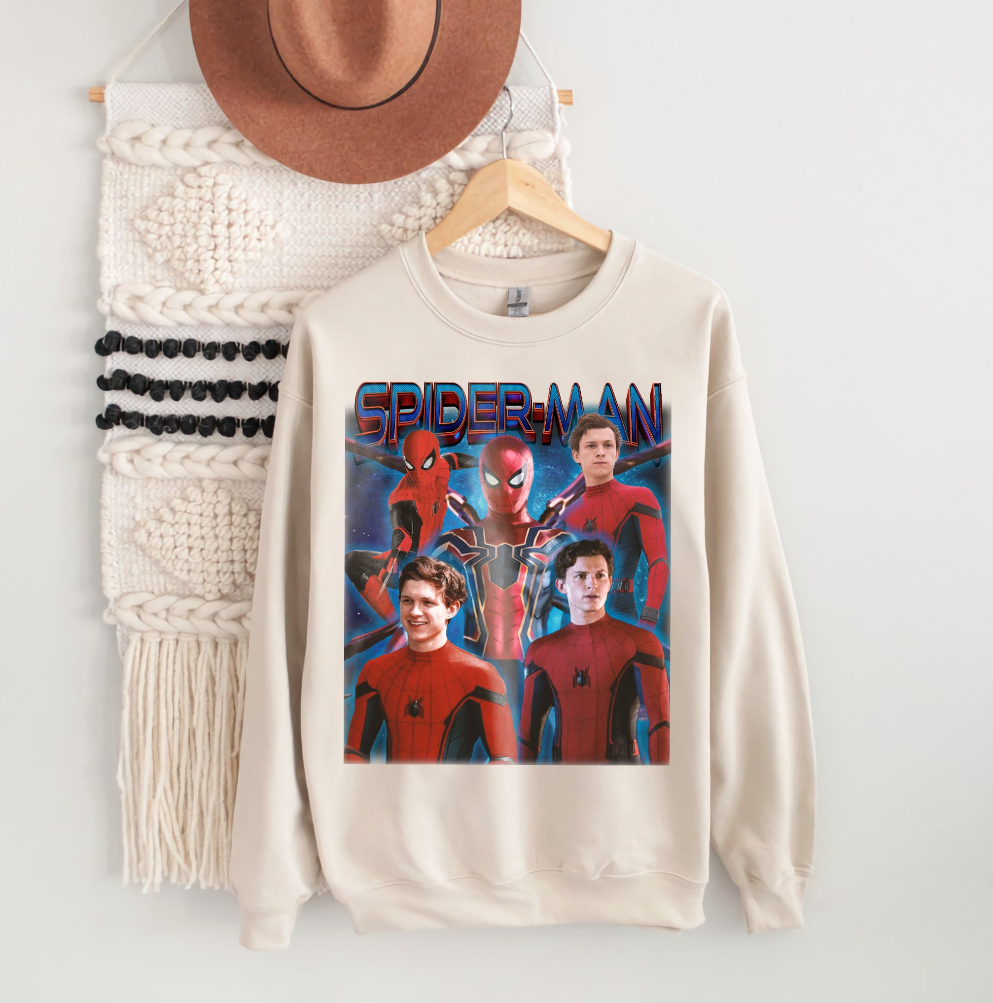 Vintage Tom Holland Spiderman Unisex Shirt Vintage Tom Holland Spiderman Unisex Shirt