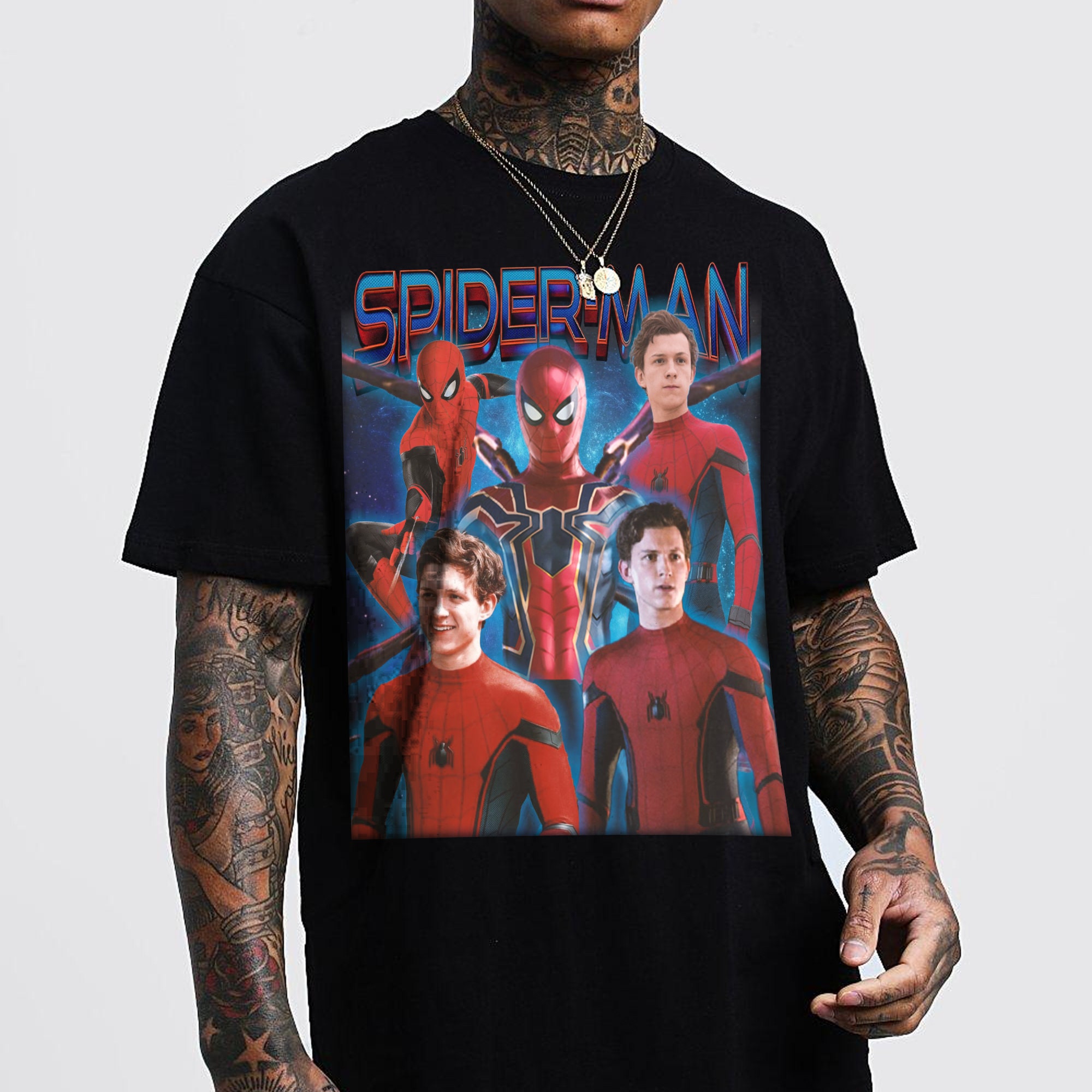 Vintage Tom Holland Spiderman Unisex Shirt Vintage Tom Holland Spiderman Unisex Shirt