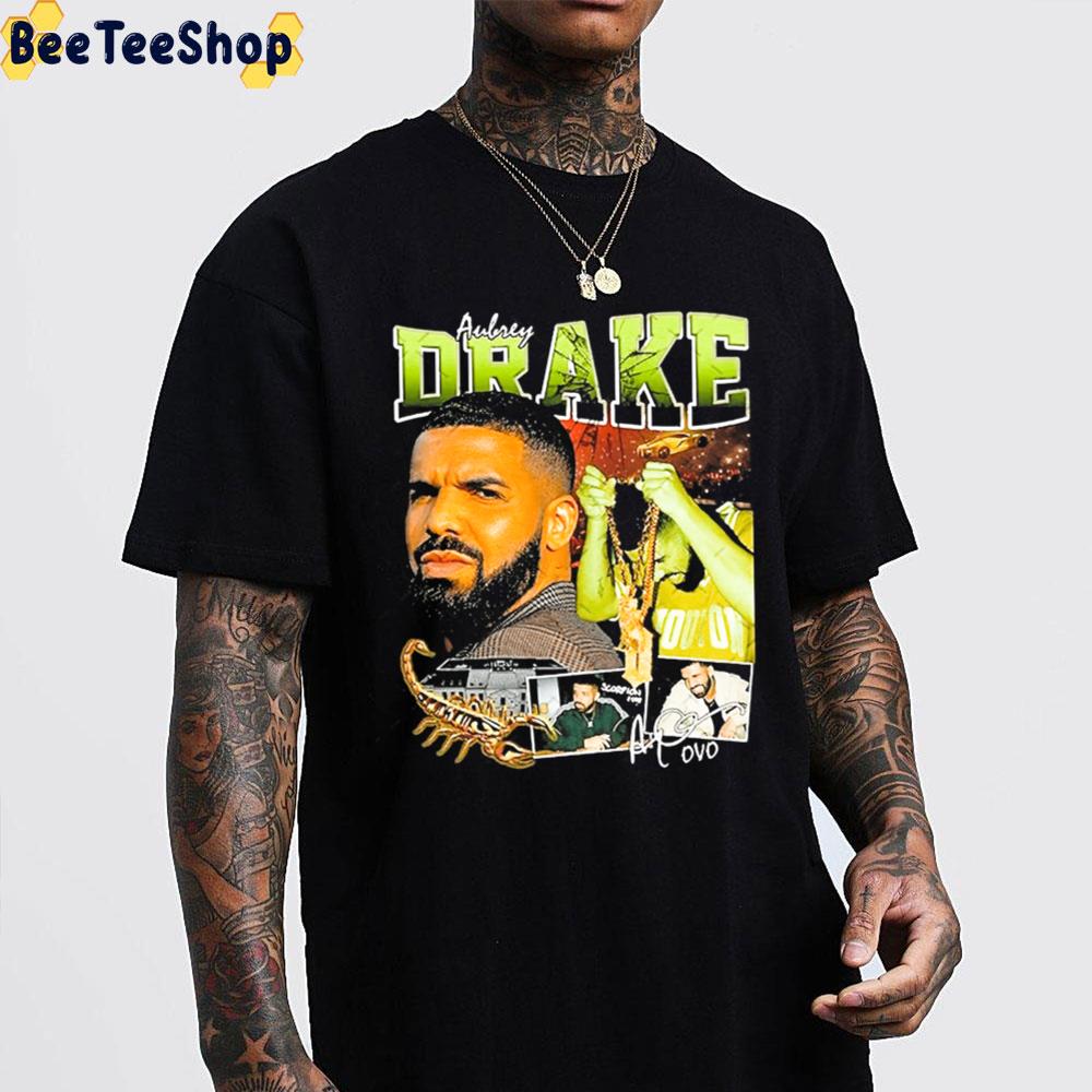 Vintager Art Signature Drake Rapper Unisex T-Shirt Vintager Art Signature Drake Rapper Unisex T-Shirt