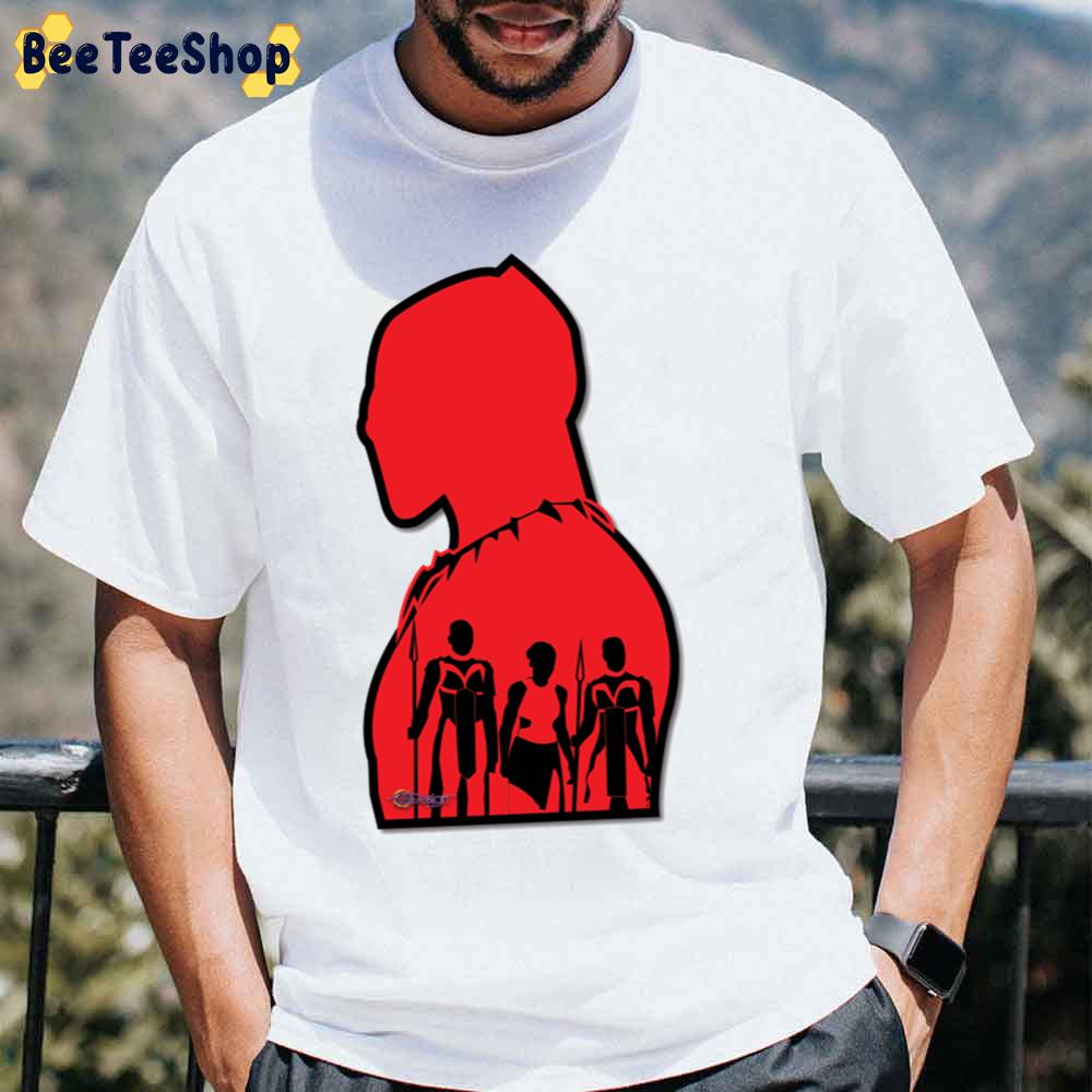 Wakanda Red Black Panther Unisex T-Shirt Wakanda Red Black Panther Unisex T-Shirt