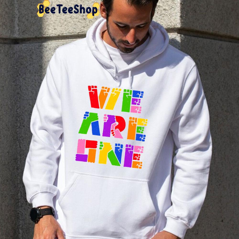 We Are One Pride Graphic Pride Month Unisex T-Shirt We Are One Pride Graphic Pride Month Unisex T-Shirt