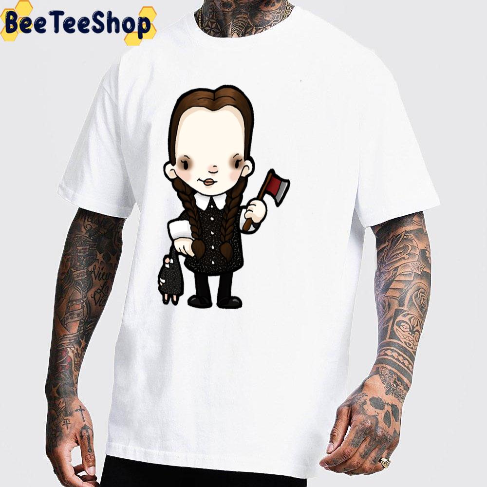 Wednesday Girl Holding An Ax Unisex T-Shirt Wednesday Girl Holding An Ax Unisex T-Shirt