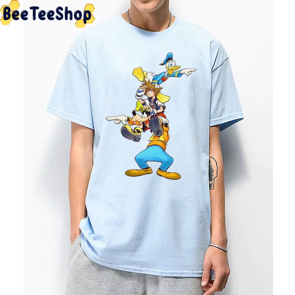 Where To Now Kingdom Hearts Donal And Goofy Unisex T-Shirt Where To Now Kingdom Hearts Donal And Goofy Unisex T-Shirt