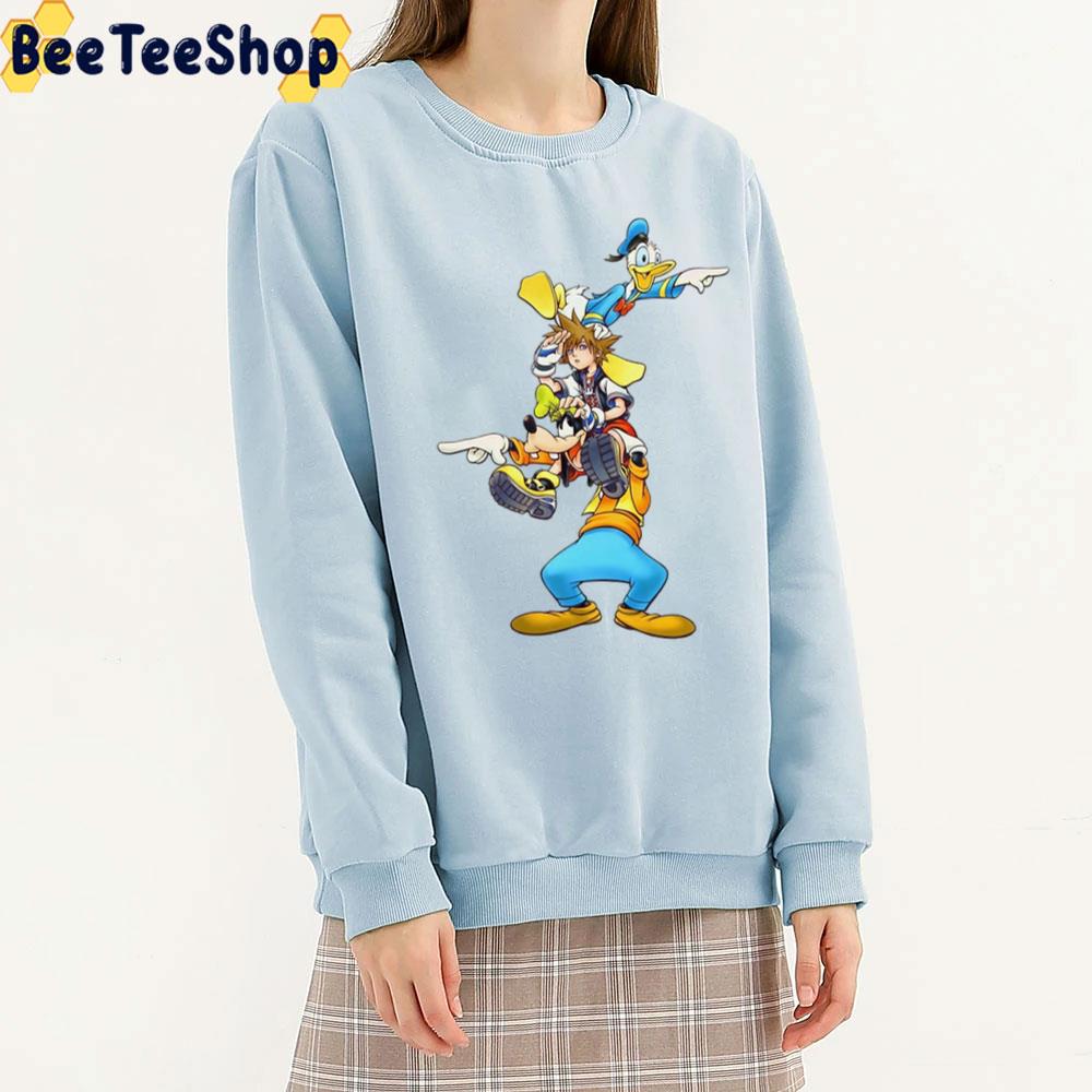 Where To Now Kingdom Hearts Donal And Goofy Unisex T-Shirt Where To Now Kingdom Hearts Donal And Goofy Unisex T-Shirt