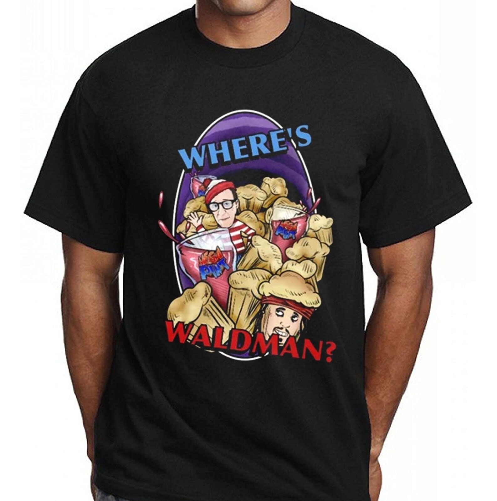Where's Adam Waldman Johnny Depp & Ben Chew Laugh Justice For Johnny Depp Unisex T-Shirt Where's Adam Waldman Johnny Depp & Ben Chew Laugh Justice For Johnny Depp Unisex T-Shirt