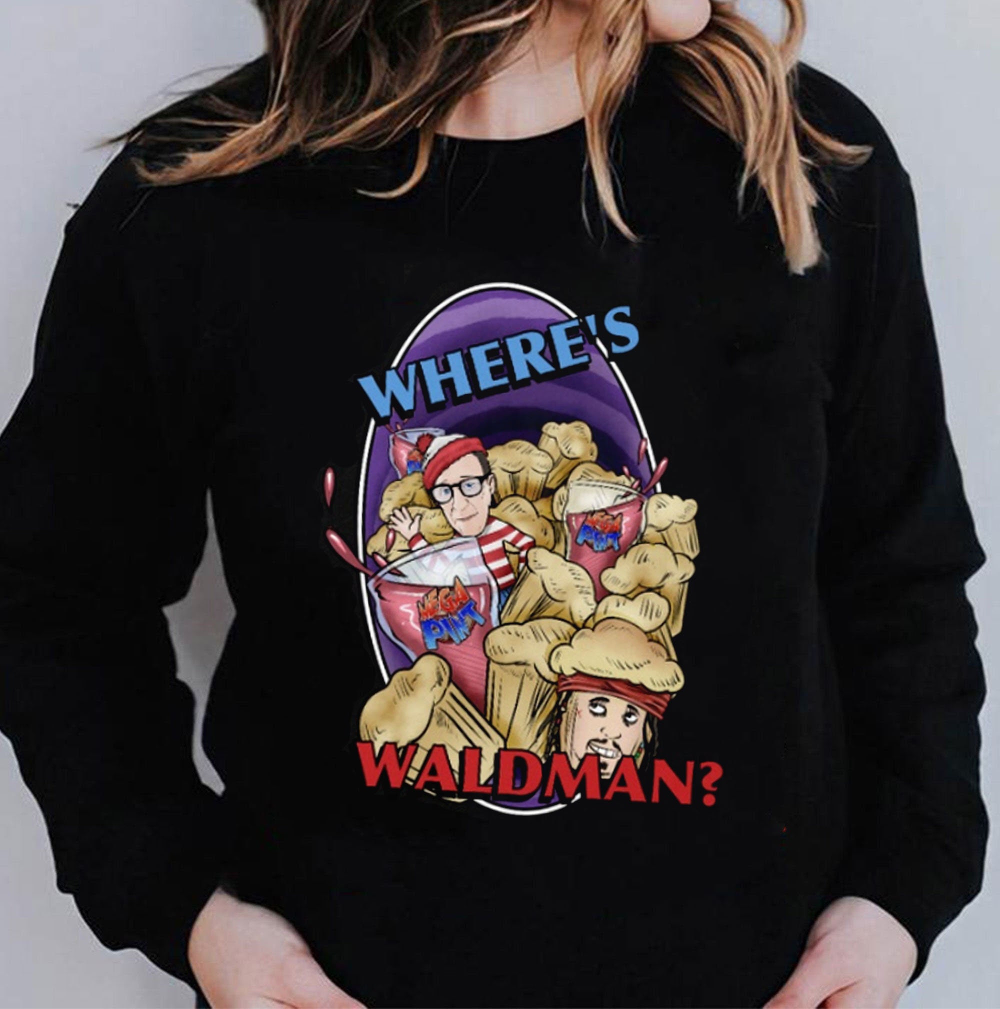 Where's Adam Waldman Johnny Depp & Ben Chew Laugh Justice For Johnny Depp Unisex T-Shirt Where's Adam Waldman Johnny Depp & Ben Chew Laugh Justice For Johnny Depp Unisex T-Shirt