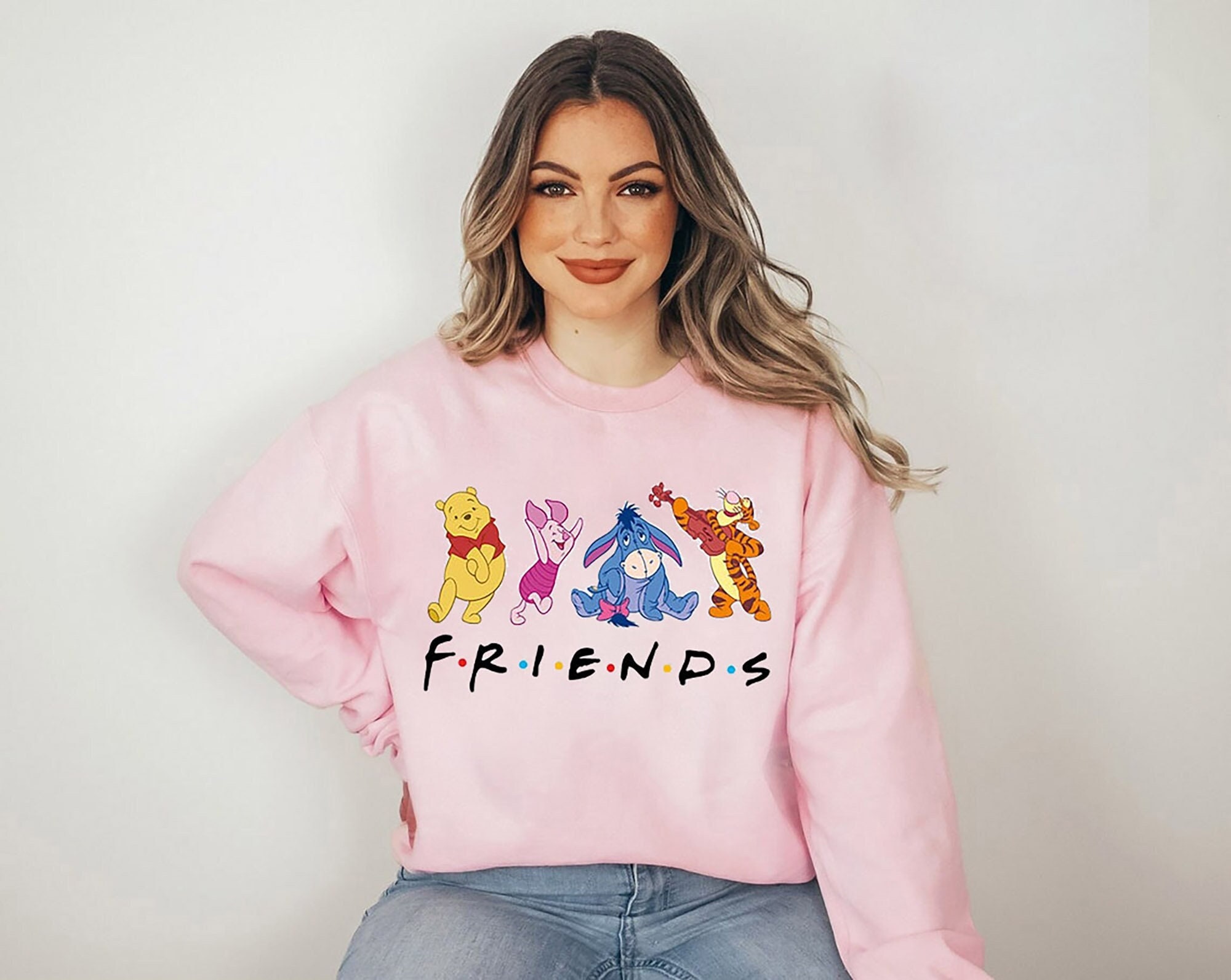 Winnie Pooh Friends Animal Kingdom Unisex Sweatshirt Winnie Pooh Friends Animal Kingdom Unisex Sweatshirt