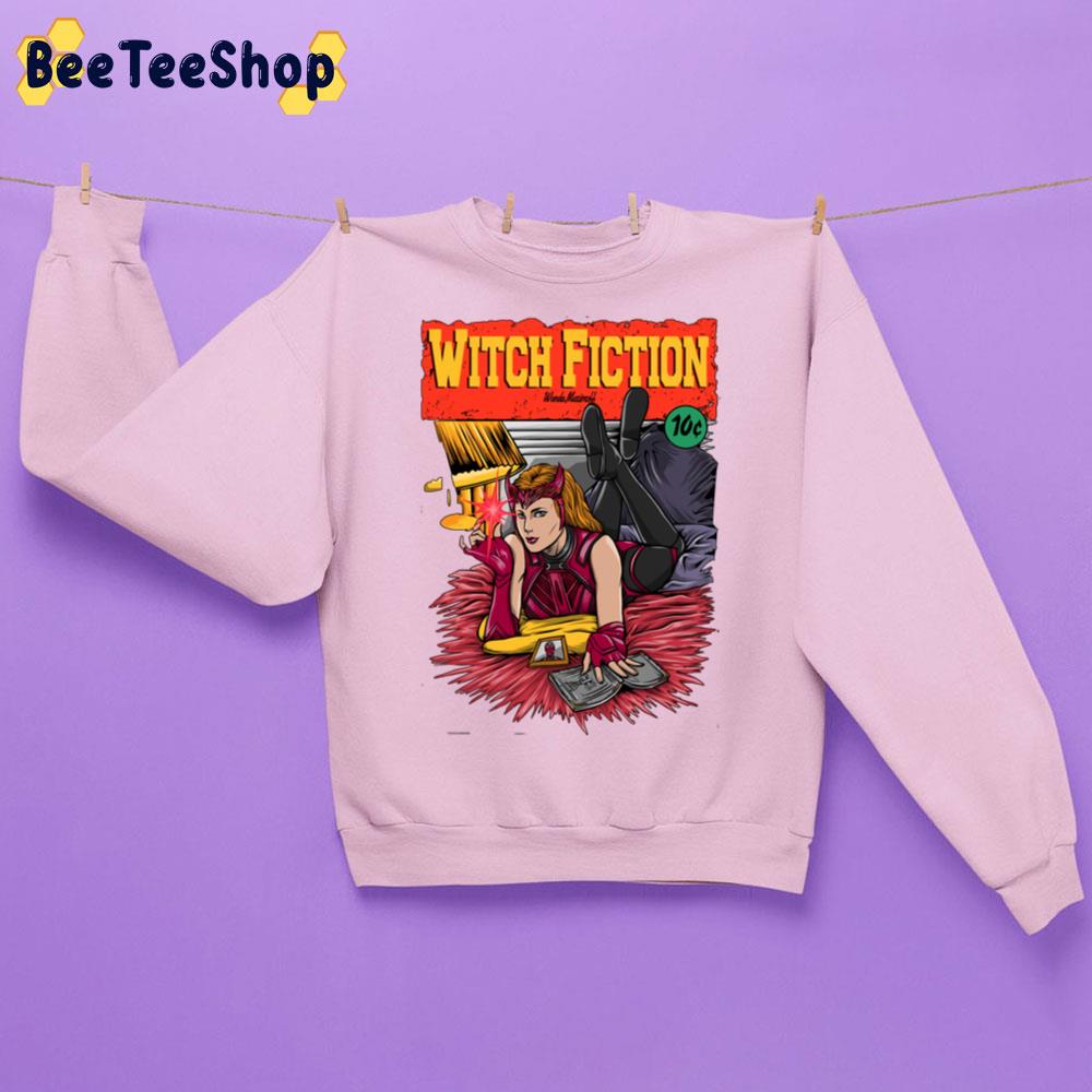 Witch Fiction Comic Superhero Magic And Power Unisex Sweatshirt Witch Fiction Comic Superhero Magic And Power Unisex Sweatshirt