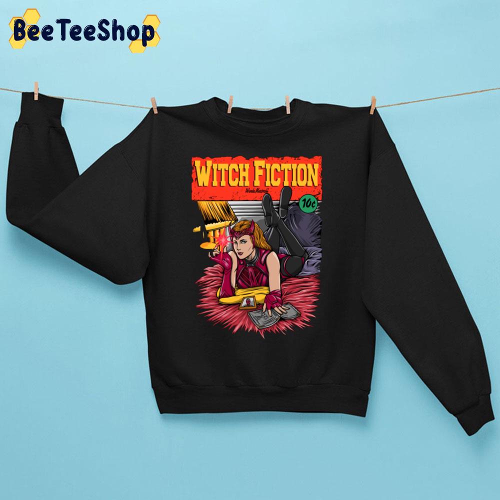 Witch Fiction Comic Superhero Magic And Power Unisex Sweatshirt Witch Fiction Comic Superhero Magic And Power Unisex Sweatshirt