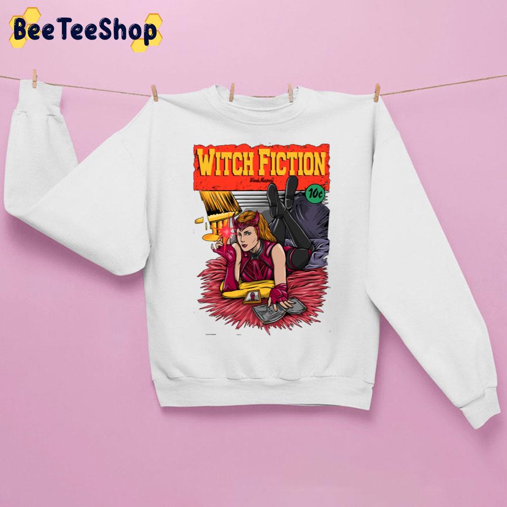 Witch Fiction Comic Superhero Magic And Power Unisex Sweatshirt Witch Fiction Comic Superhero Magic And Power Unisex Sweatshirt