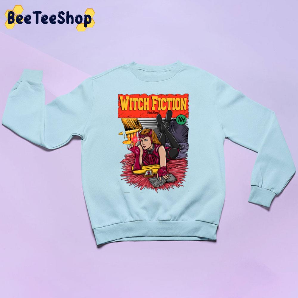 Witch Fiction Comic Superhero Magic And Power Unisex Sweatshirt Witch Fiction Comic Superhero Magic And Power Unisex Sweatshirt