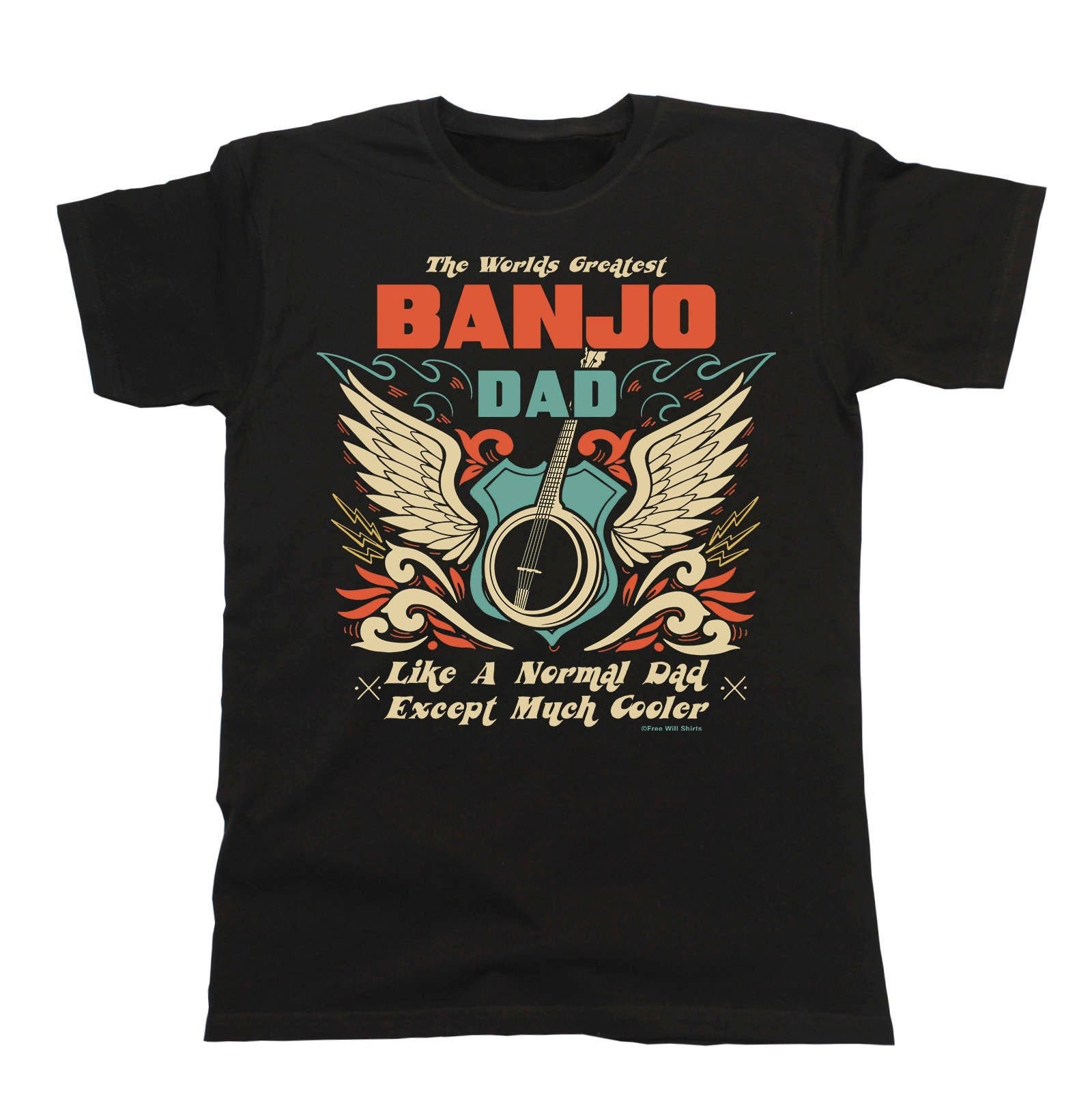 Worlds Greatest Banjo Father's Day Unisex T-Shirt Worlds Greatest Banjo Father's Day Unisex T-Shirt